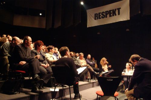Fotografie: Veřejná debata týdeníku RESPEKT