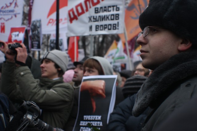 Demonstrace v Moskvě
