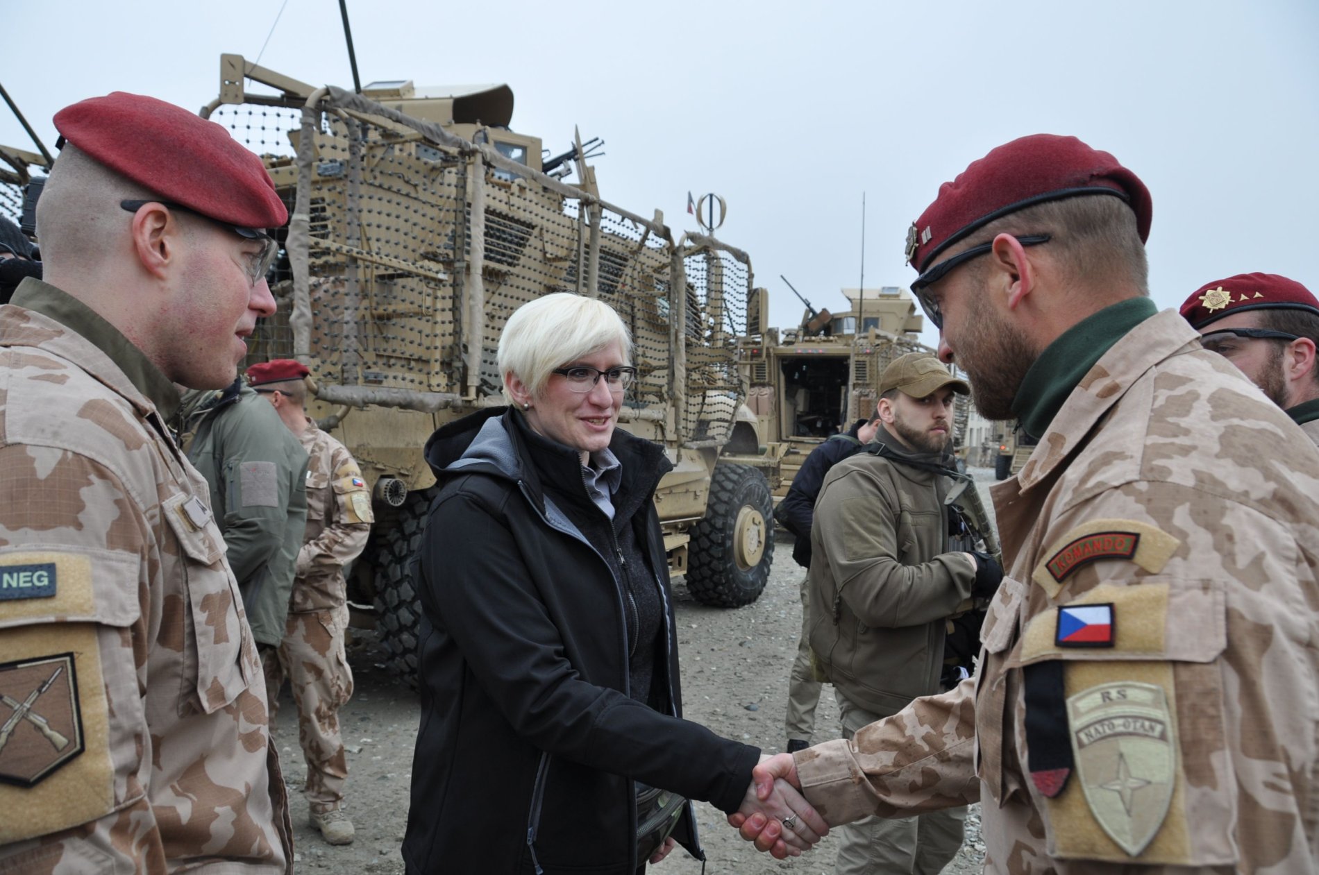 Karla Šlechtová v Afghánistánu