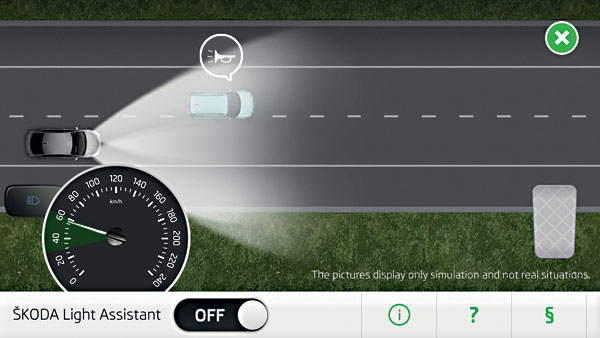Škoda Light Assistant