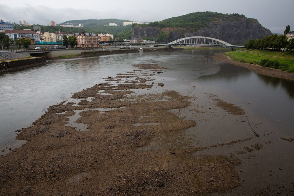 Labe v Usti nad labem