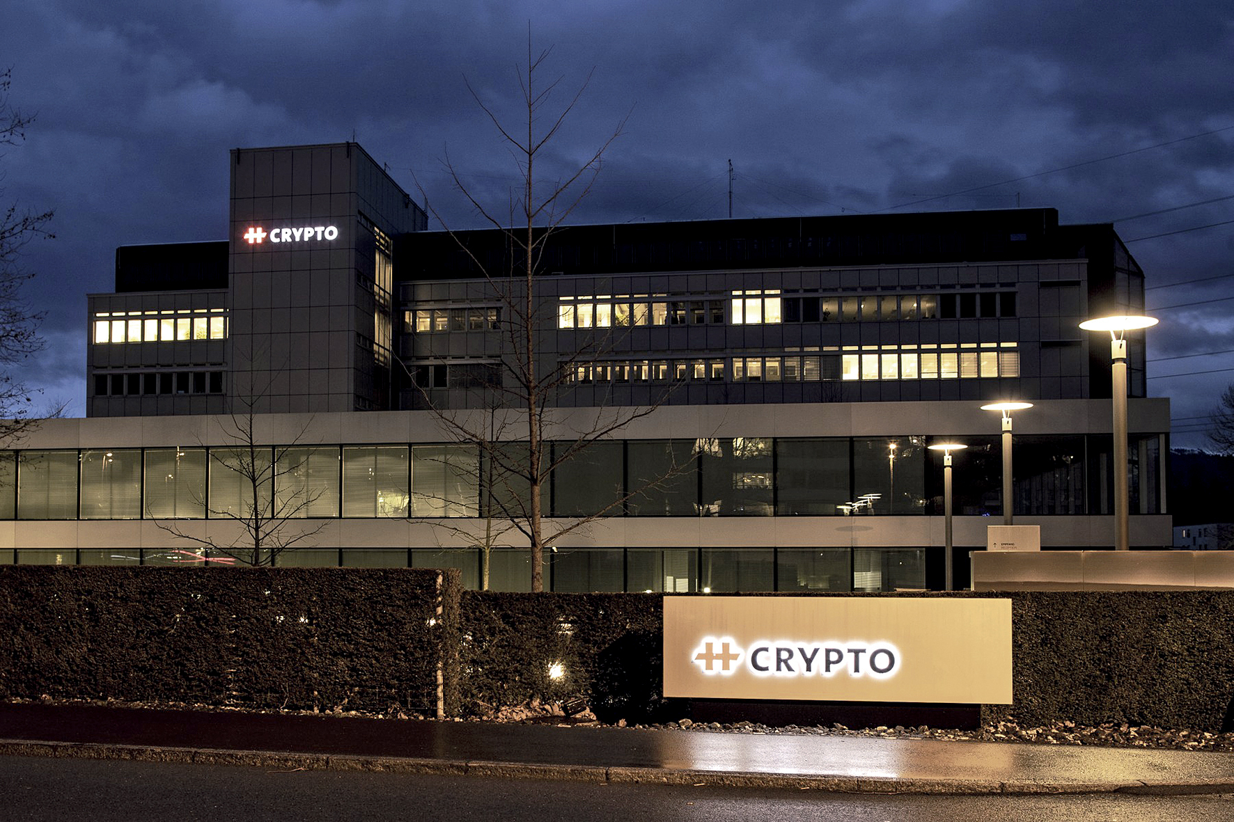 Zpátky se už nejde vrátit. (Sídlo Crypto AG)