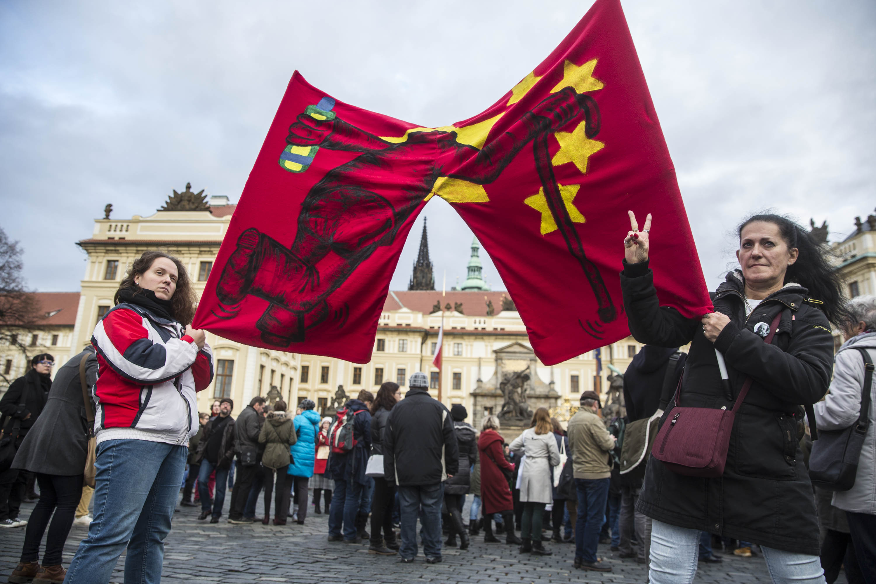 17.11.2016, Hradčanské náměstí, Praha