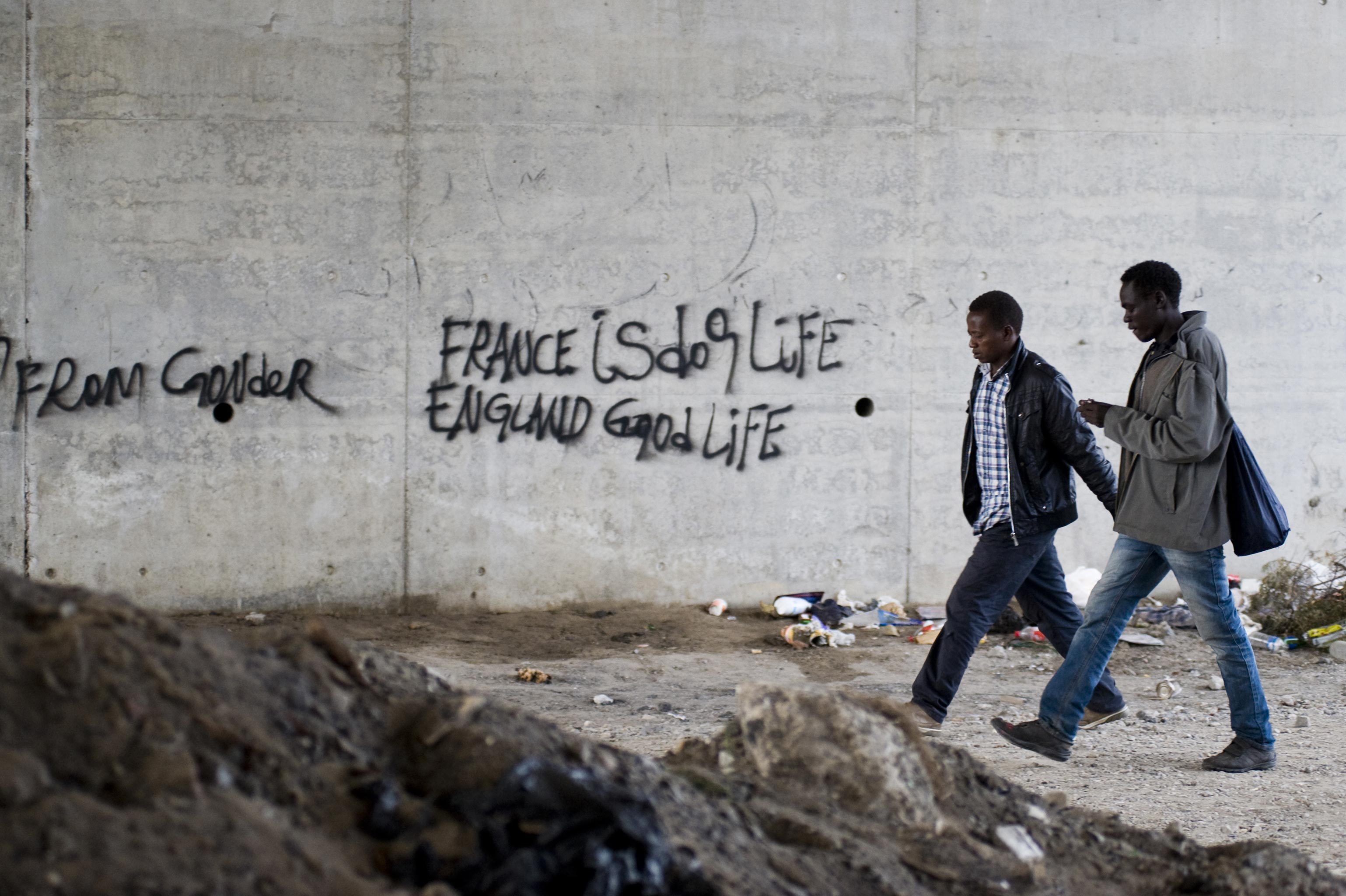 Calais, srpen 2015