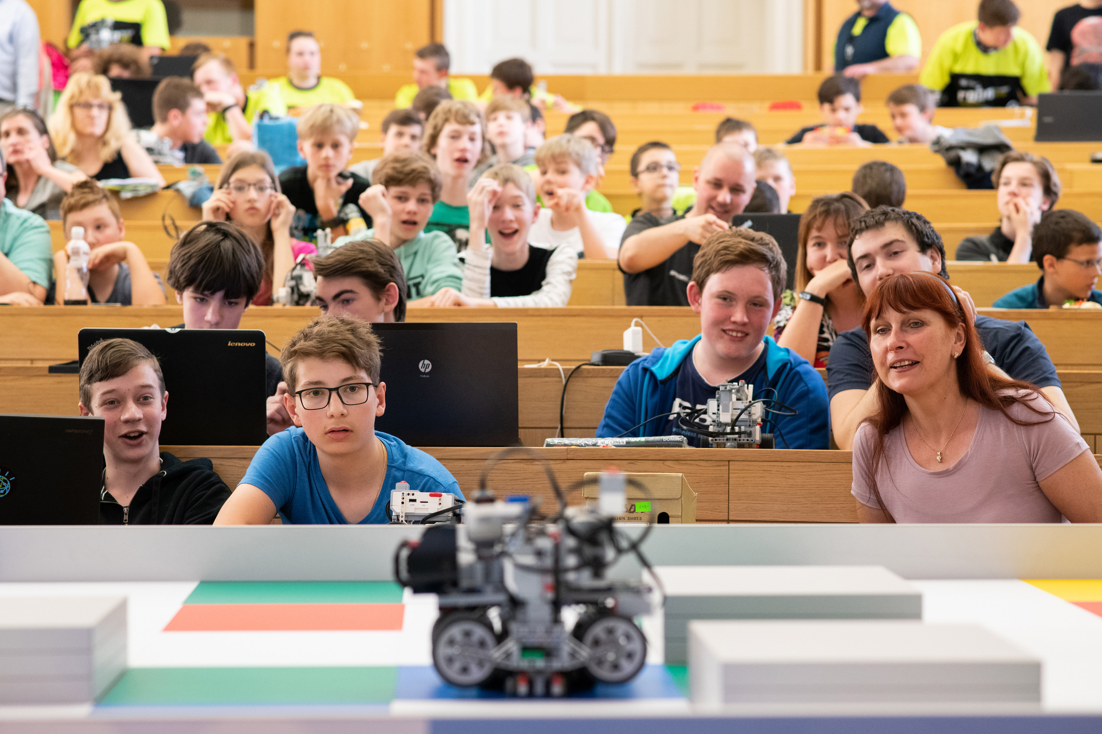 Robosoutěž, ČVUT, duben 2018