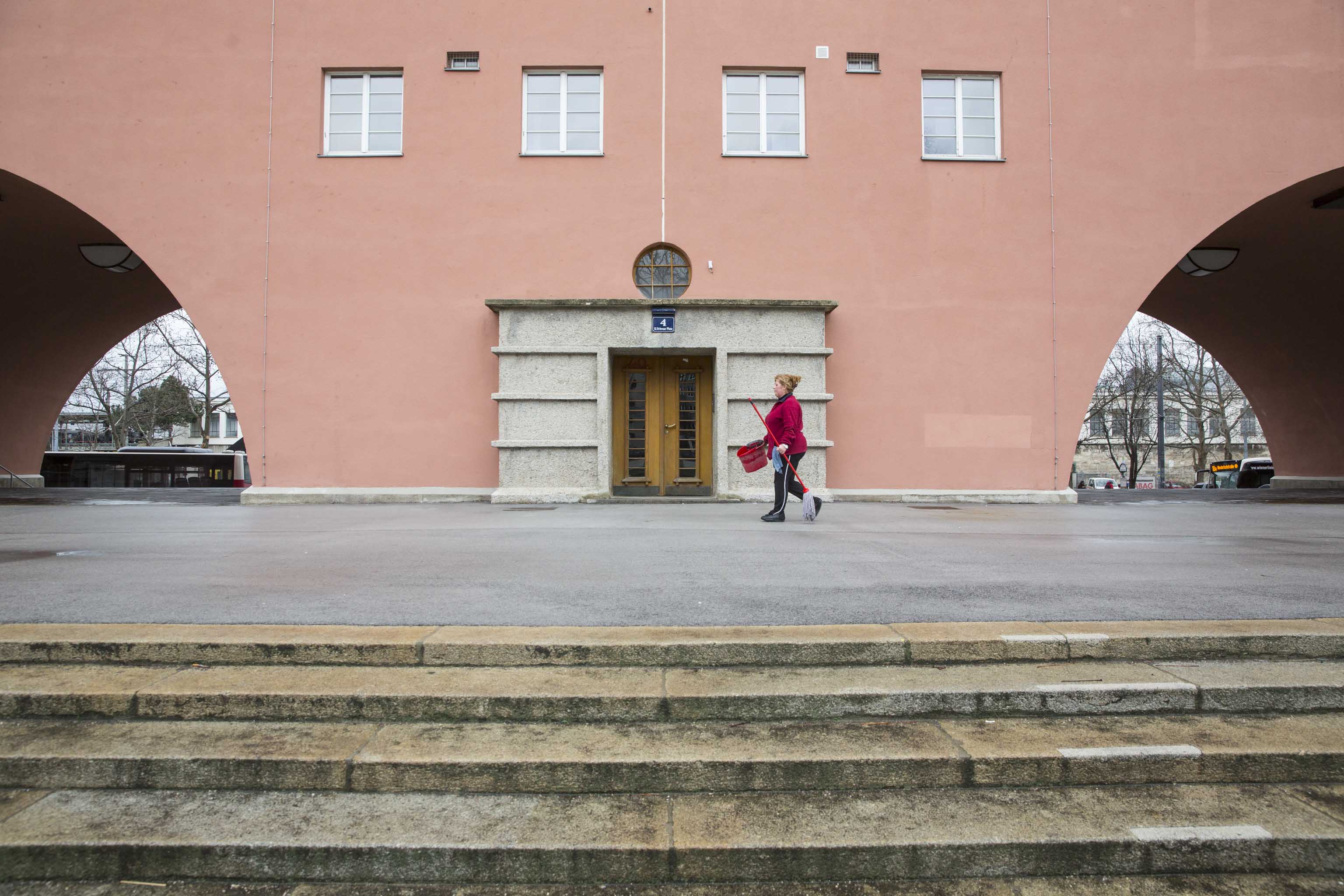 Městská výstavba z třicátých let Karl Marx Hof