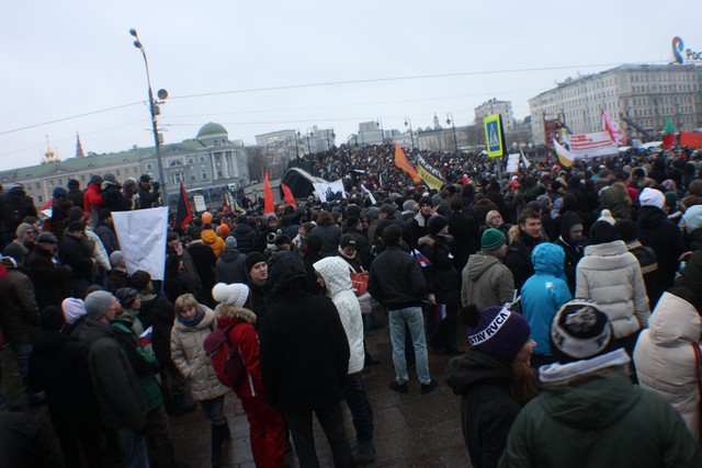Demonstrace v Moskvě