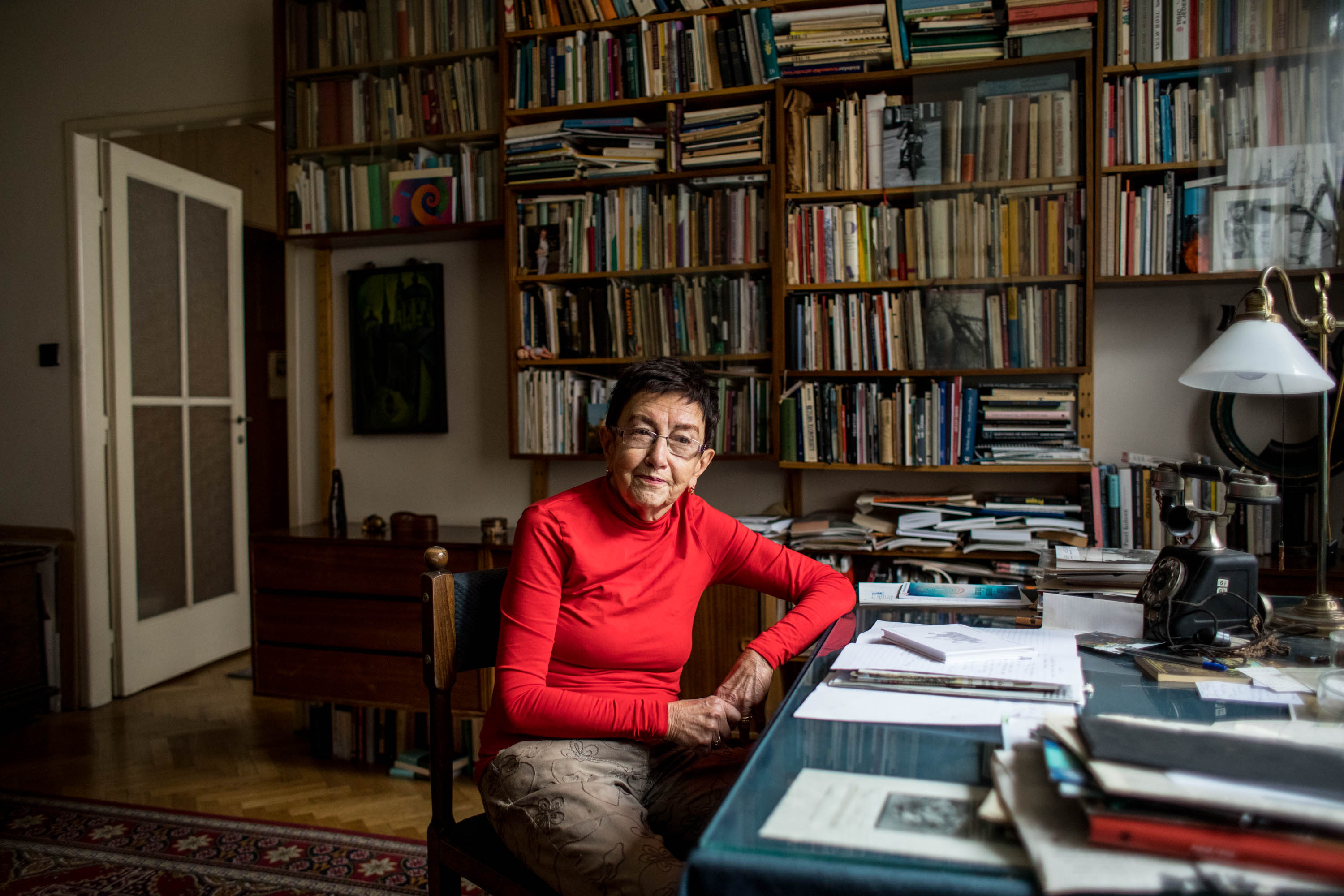 Jiřina Šiklová, září 2018