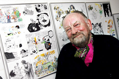 Dánský karikaturista Kurt Westergaard