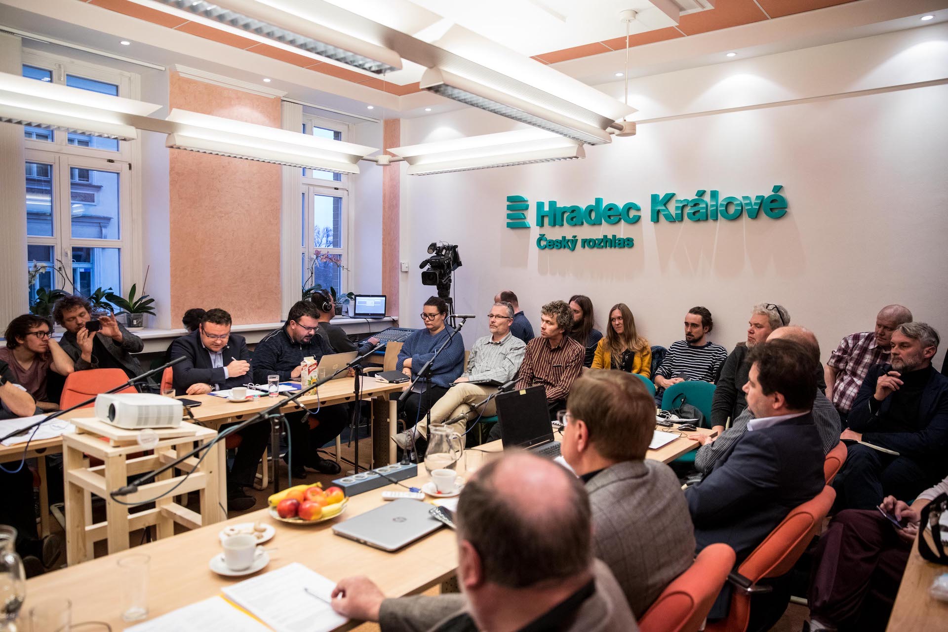 Zasedání rady Českého rozhlasu v Hradci Králové.
