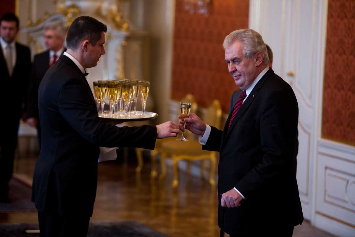 Jmenování nové vlády na Pražském hradě