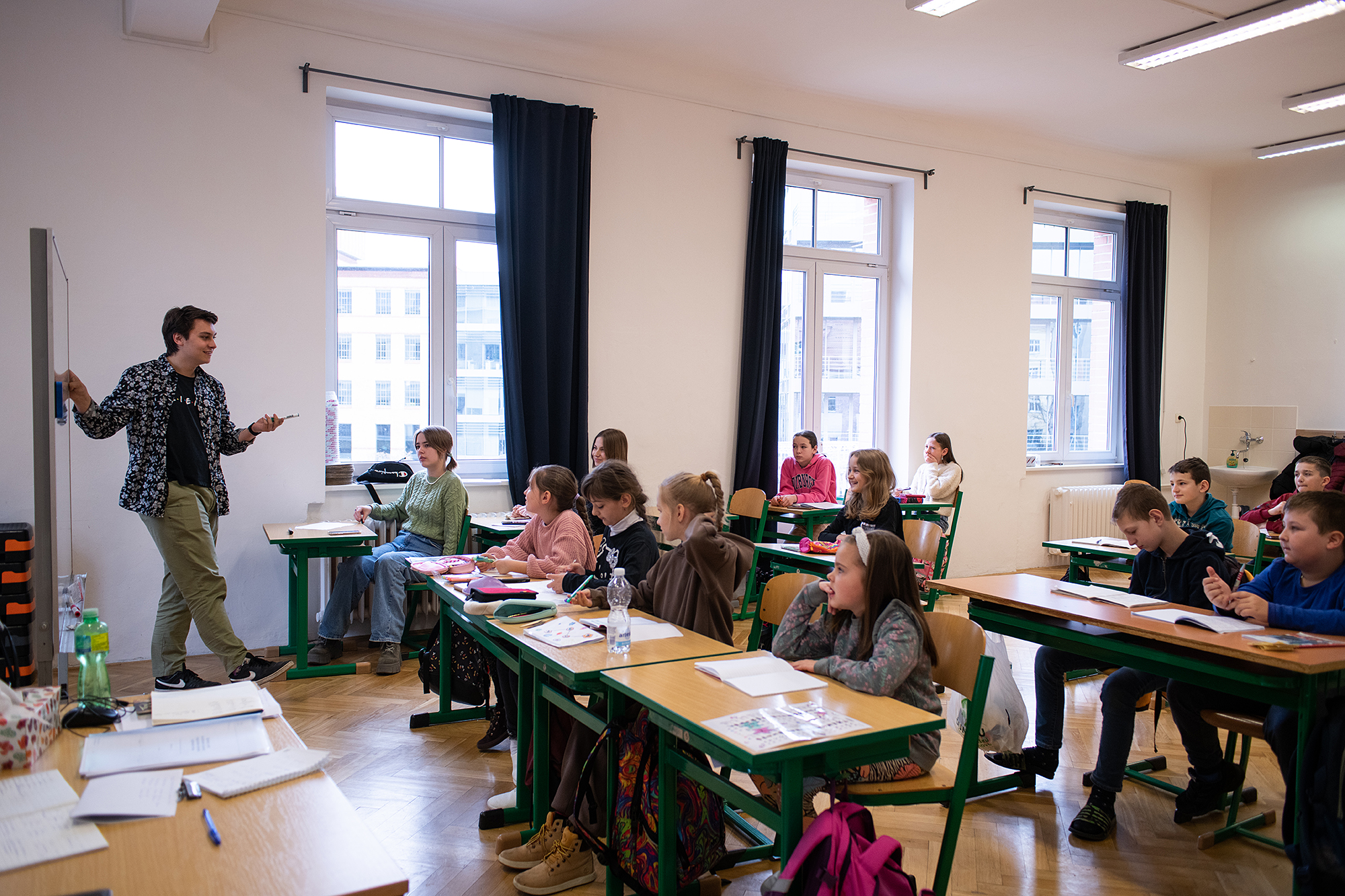 Adaptační třída pro ukrajinské děti, Praha 7