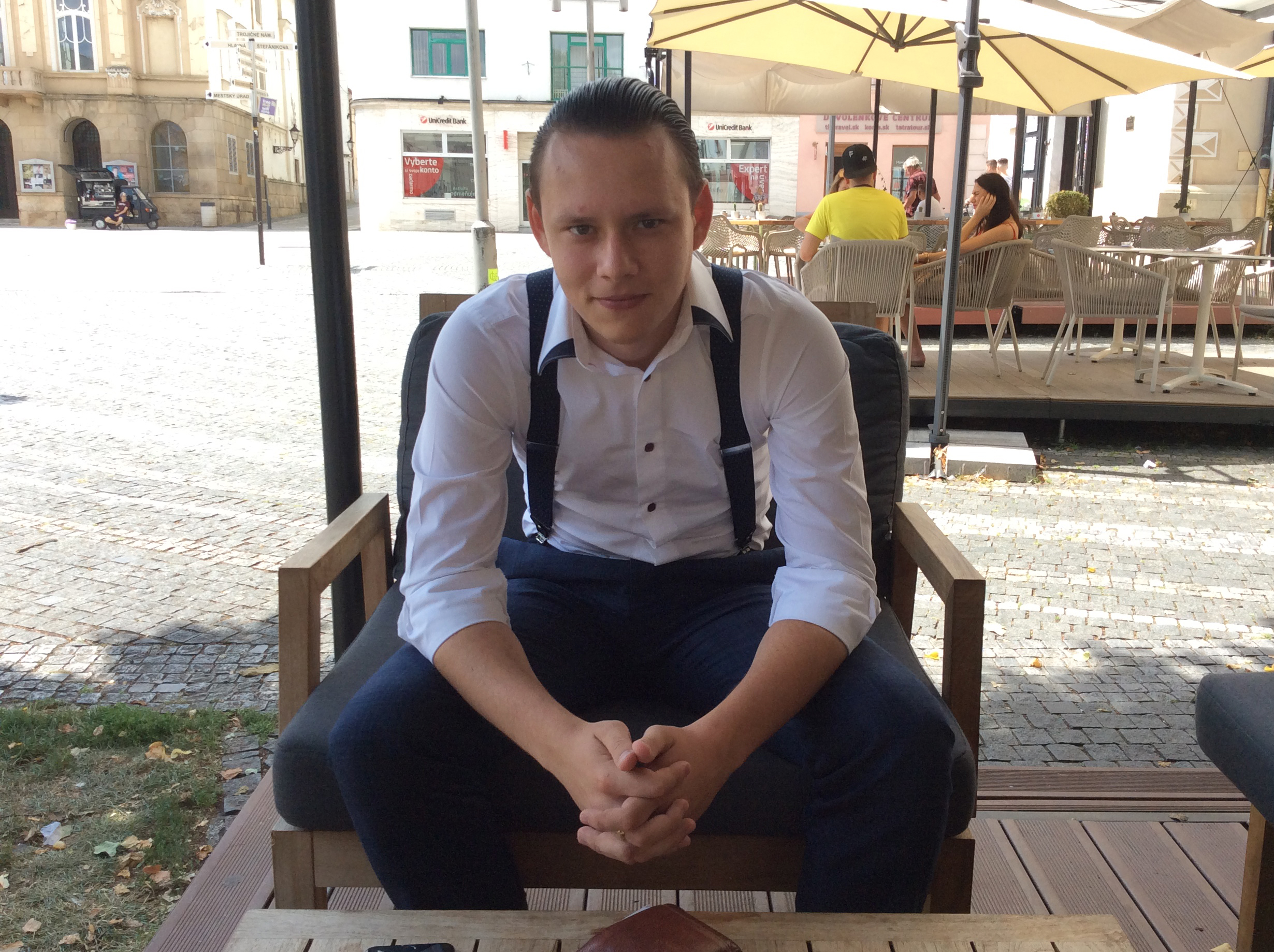 Vrchní velitel sil Slovenských branců Peter Švrček. Slovan a obránce.