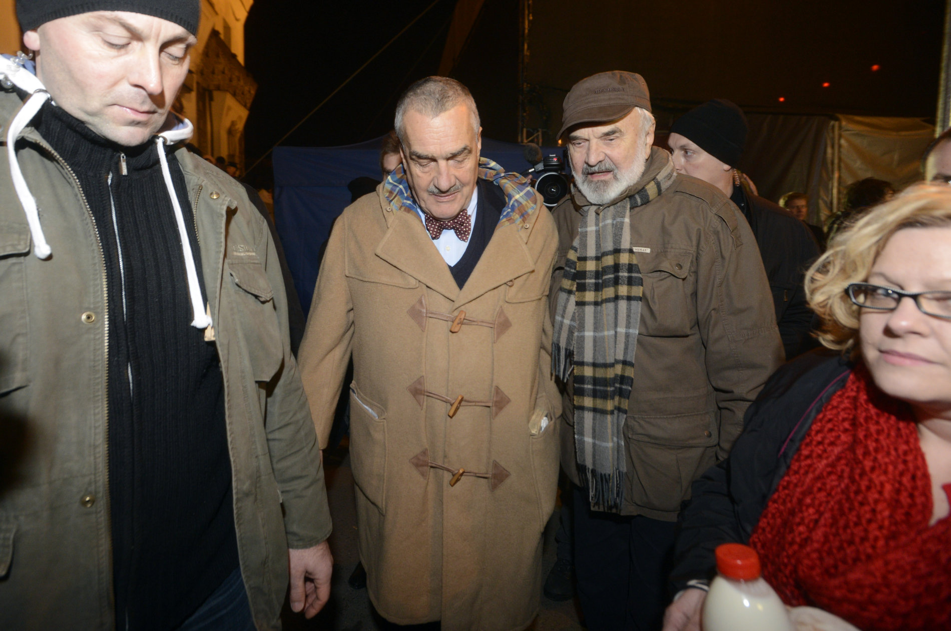 Karel Schwarzenberg a Zdeněk Svěrák