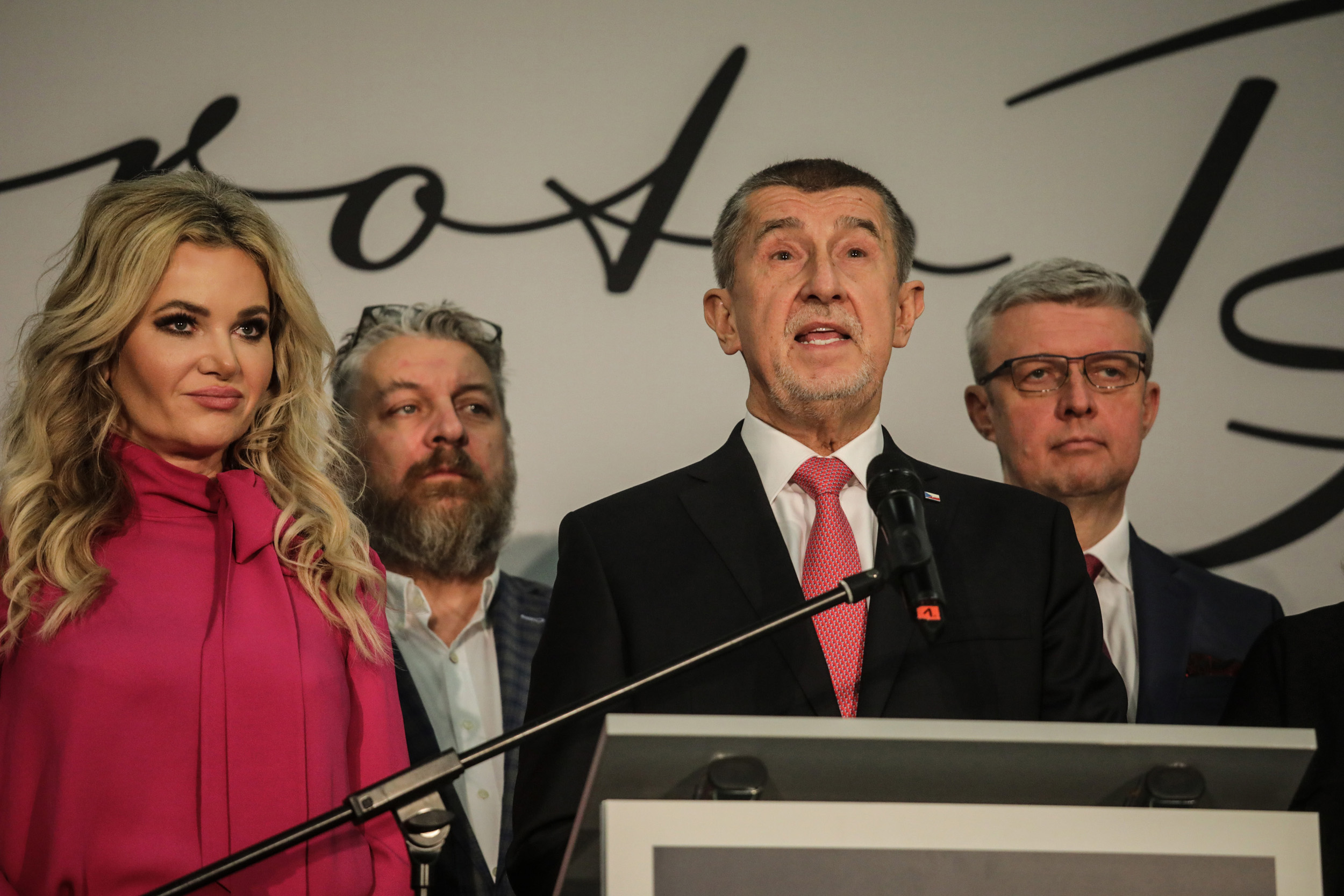 První kolo prezidentských voleb ve štábu ANO