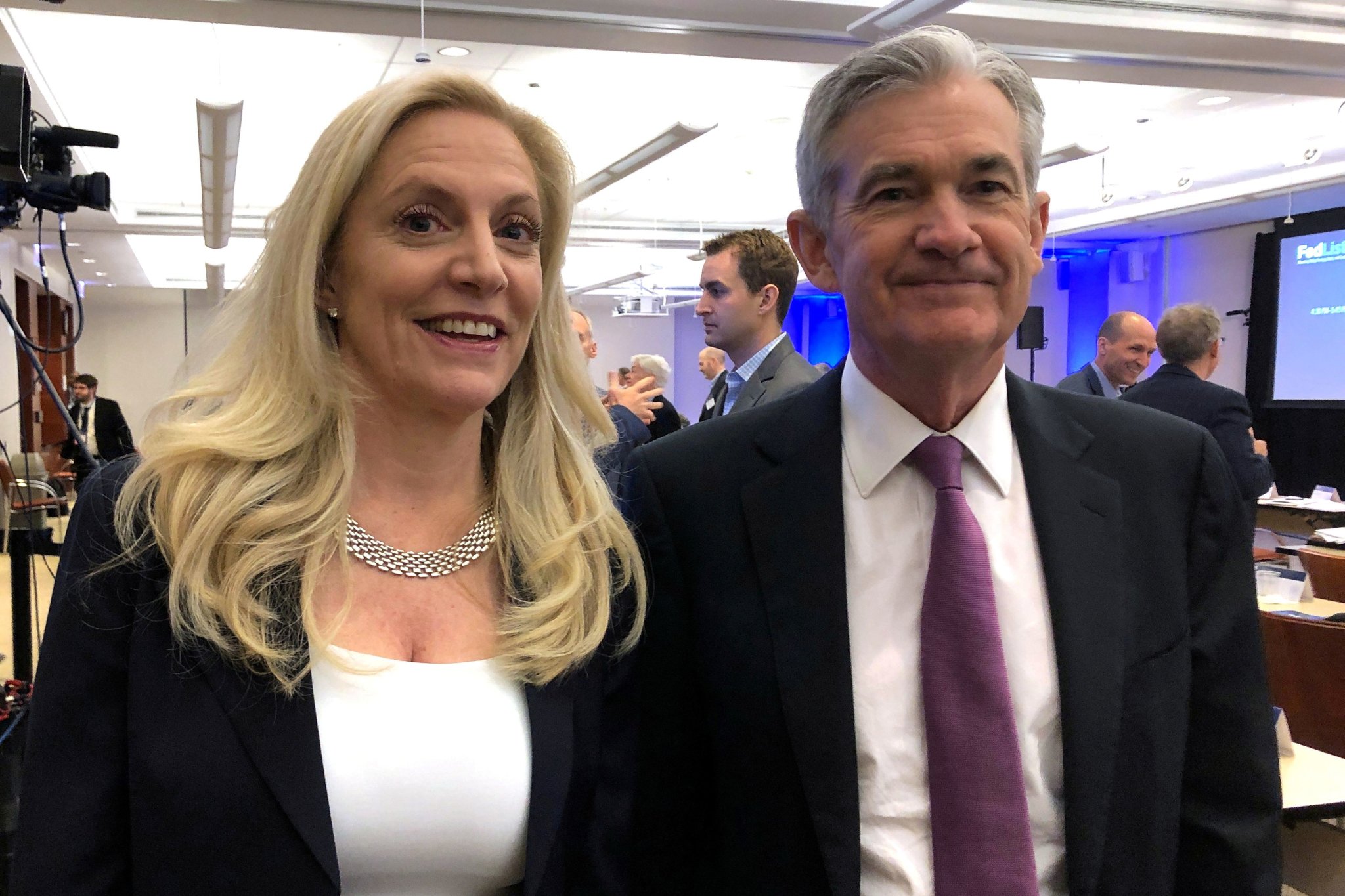 Jerome Powell a Lael Brainard