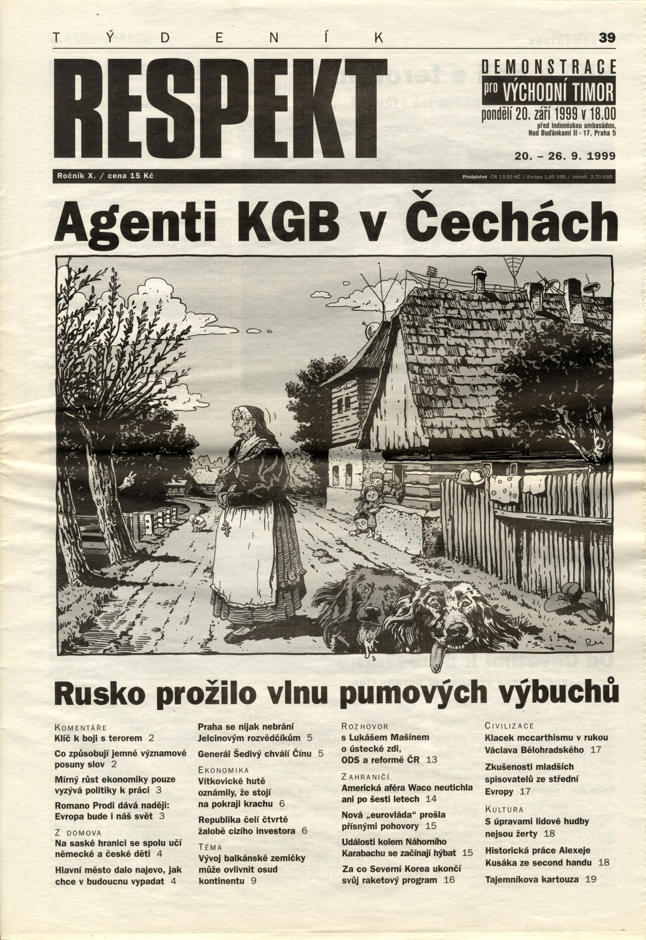 Respekt 39/1999