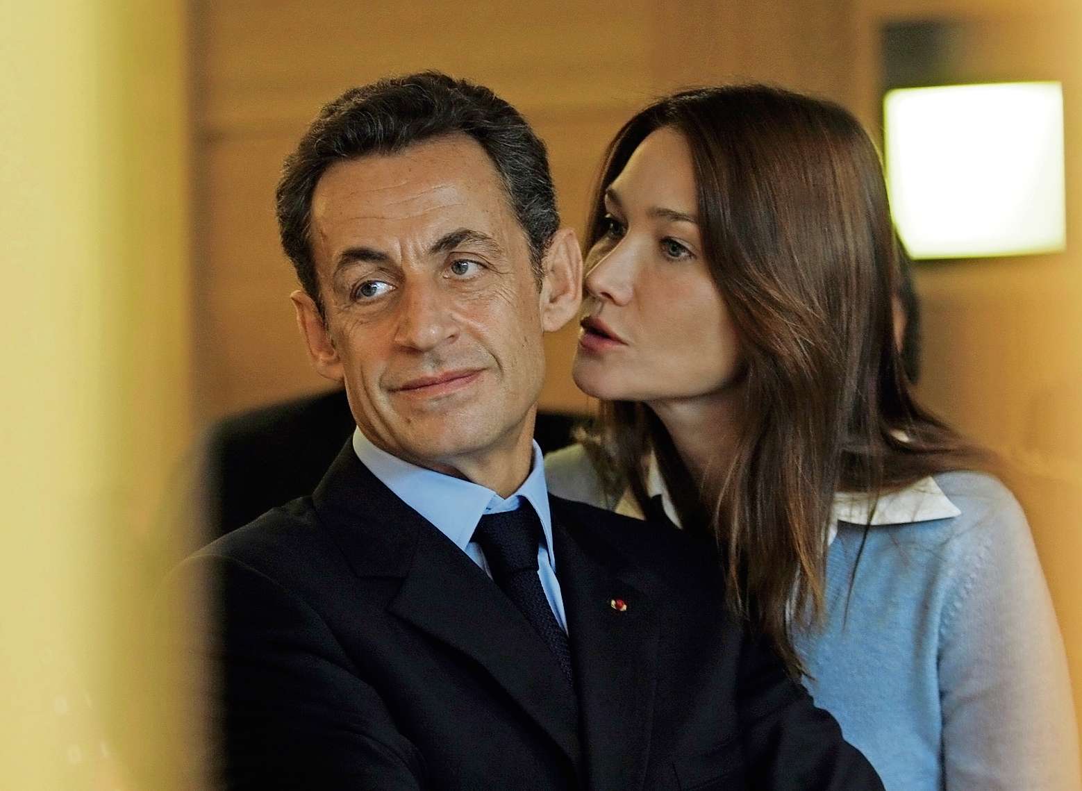 Carla Bruni se zatím k zatčení manžela nevyjádřila