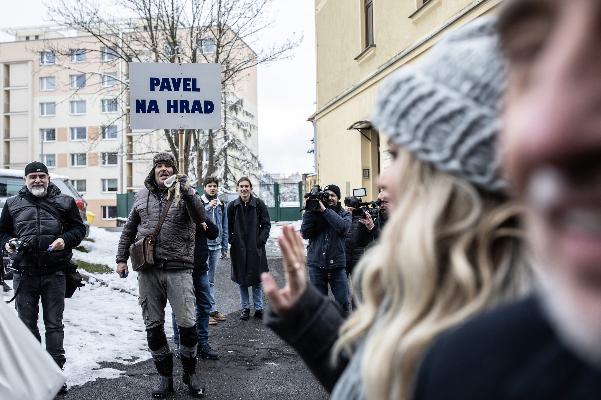 Kandidát na prezidenta Andrej Babiš v Liberci a Jablonci nad Nisou