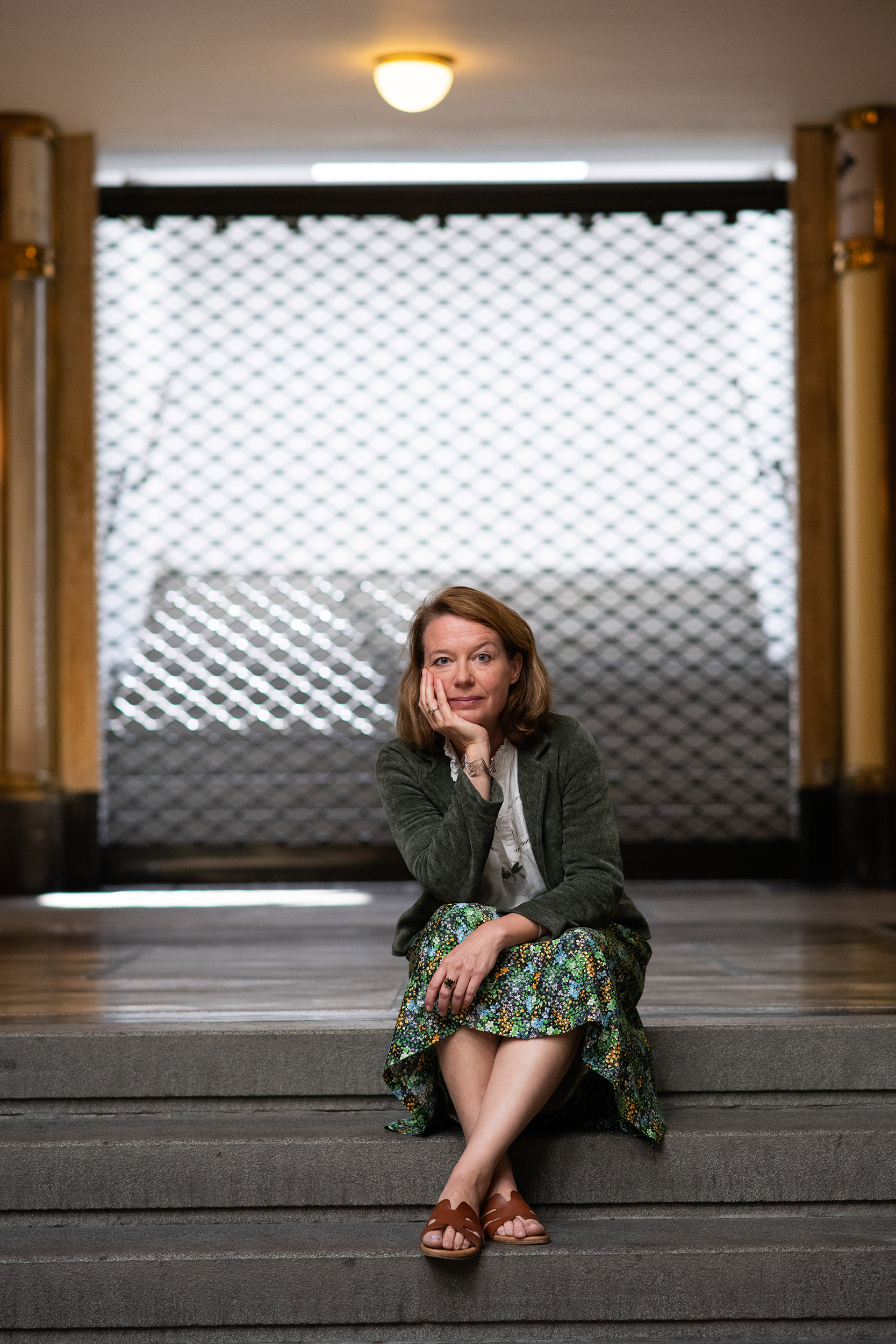 Spisovatelka Magda Platzová, Praha, srpen 2022