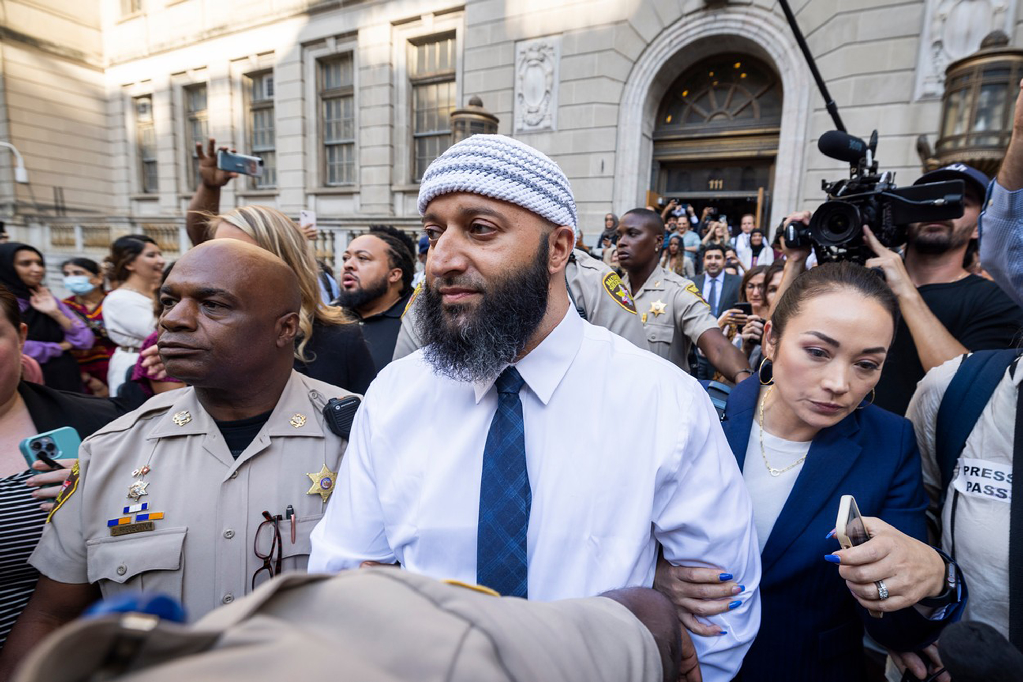 Adnan Syed před soudem v Baltimoru