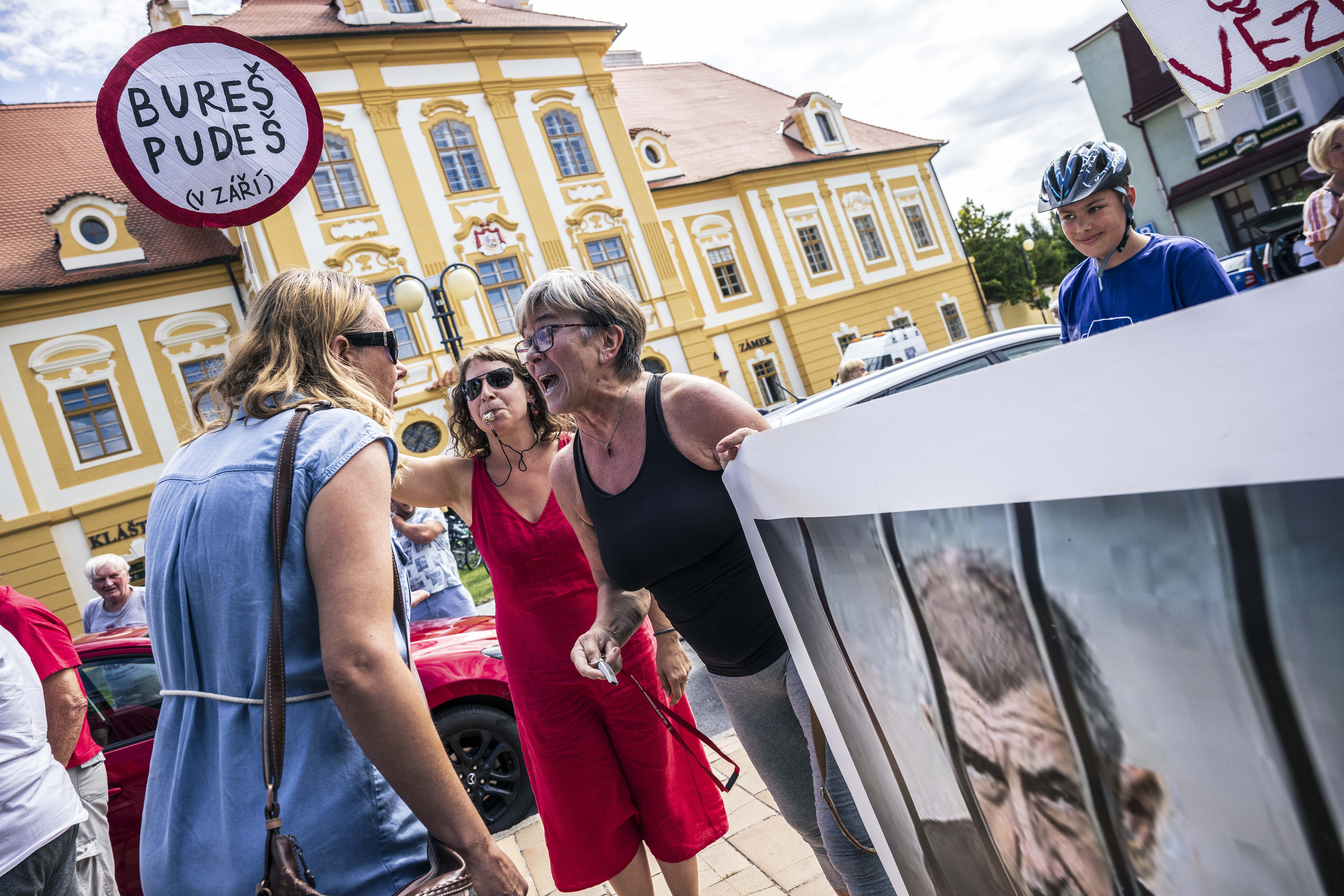 Předvolební akce Andreje Babiše; ilustrační foto
