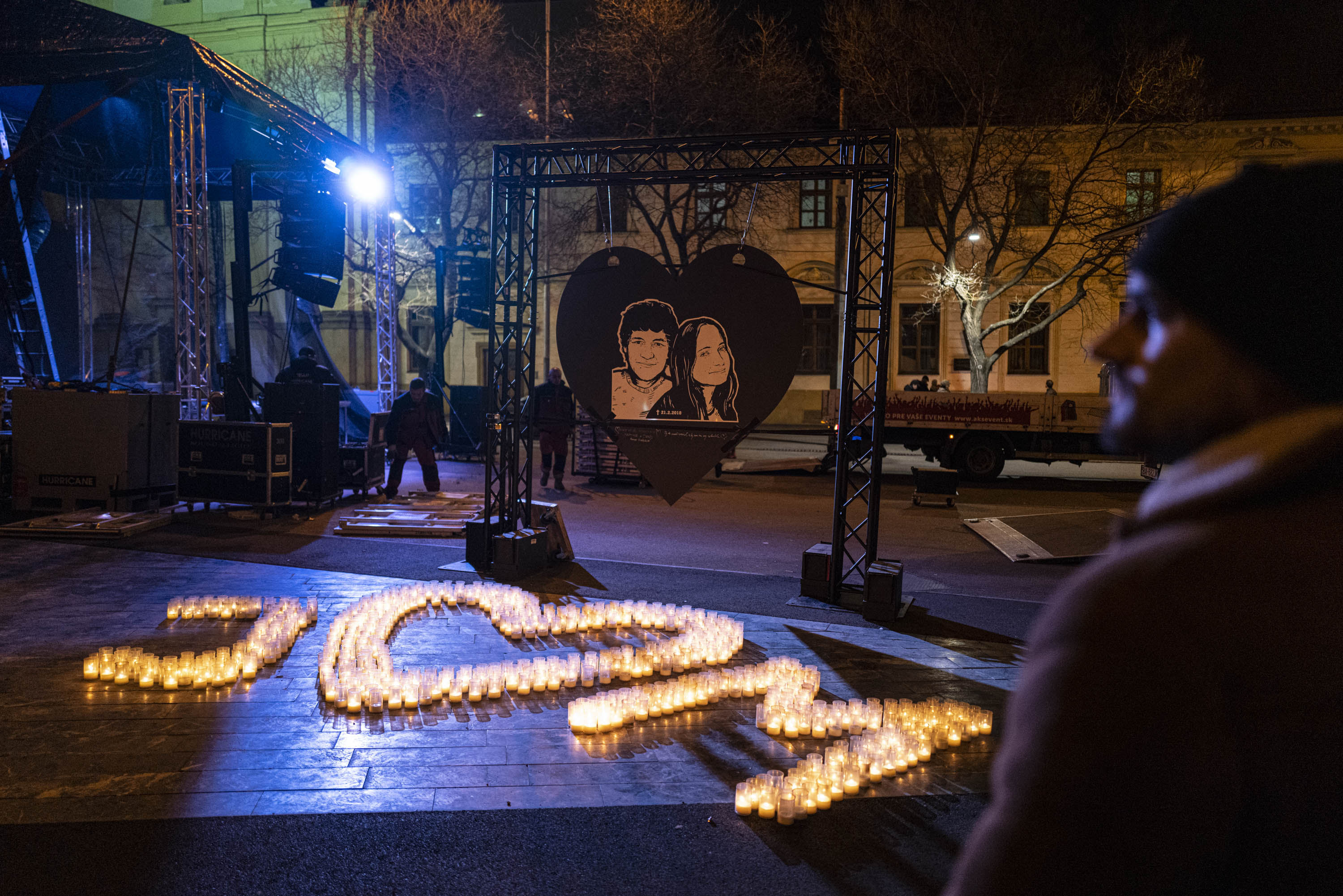 Bratislava, náměstí SNP, 21.2. 2020