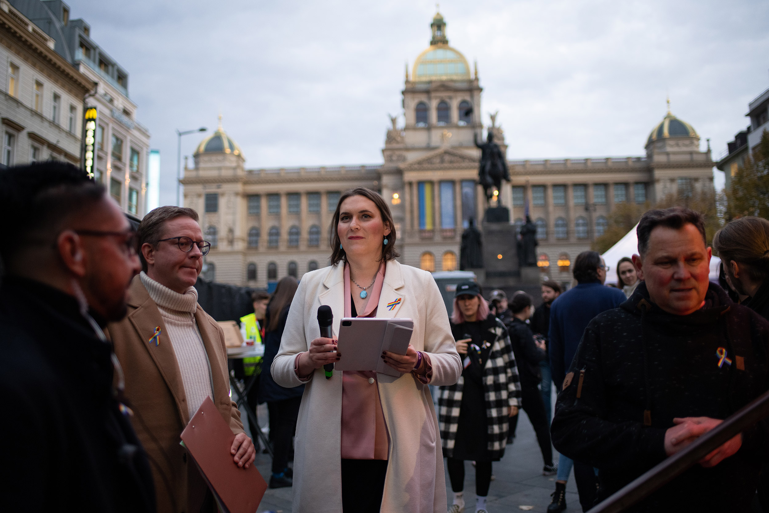 Václavské náměstí, Praha, 26.10.2022