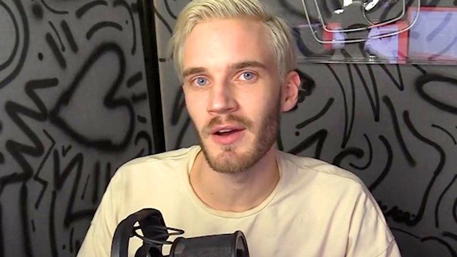 Švédský youtuber PewDiePie alias Felix Kjellberg.