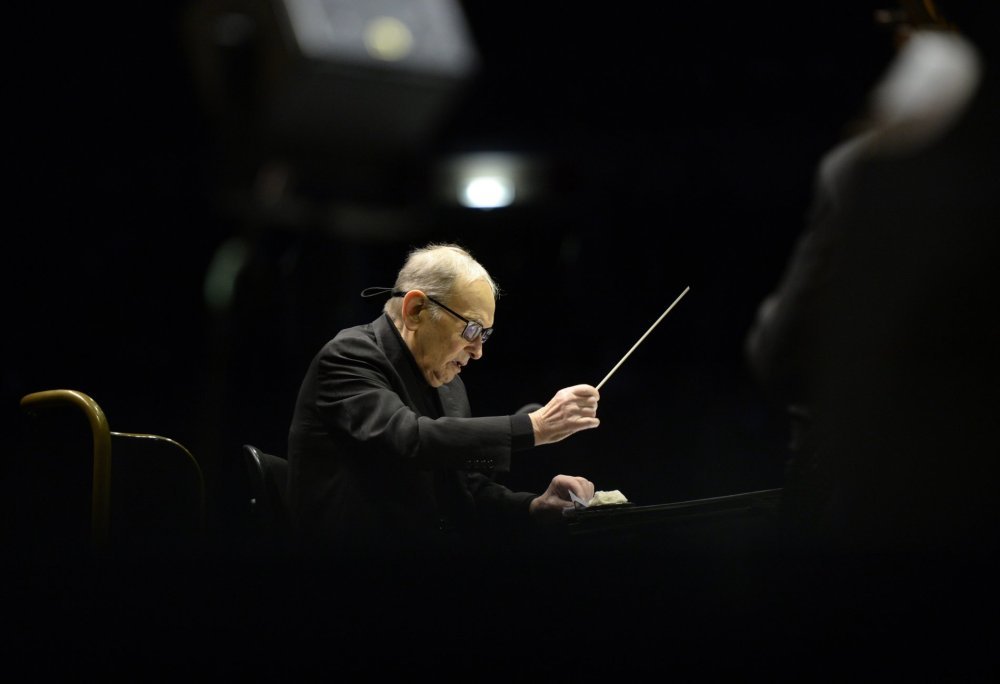 Ennio Morricone na koncertě ve vyprodané pražské O2 areně 
