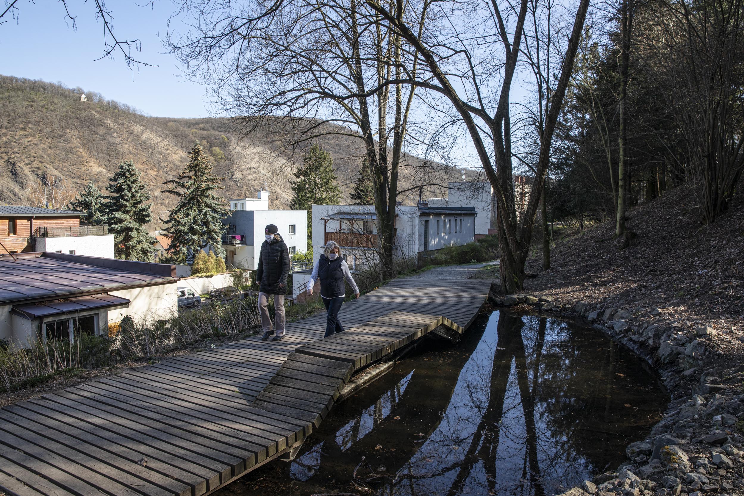Park Belveder na Zbraslavi.