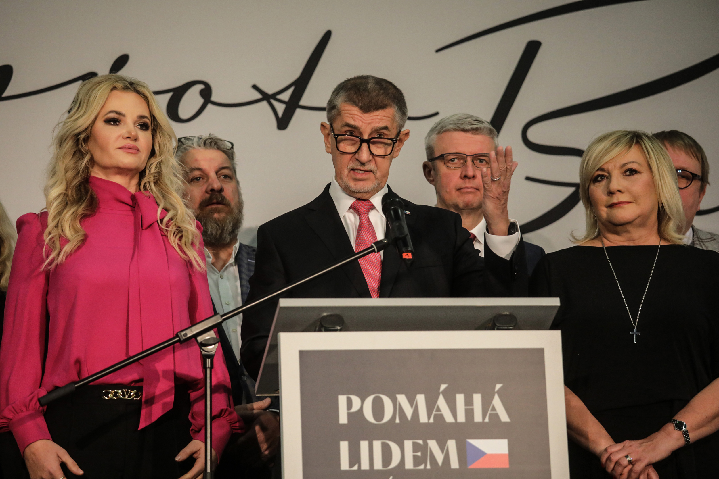 První kolo prezidentských voleb ve štábu ANO