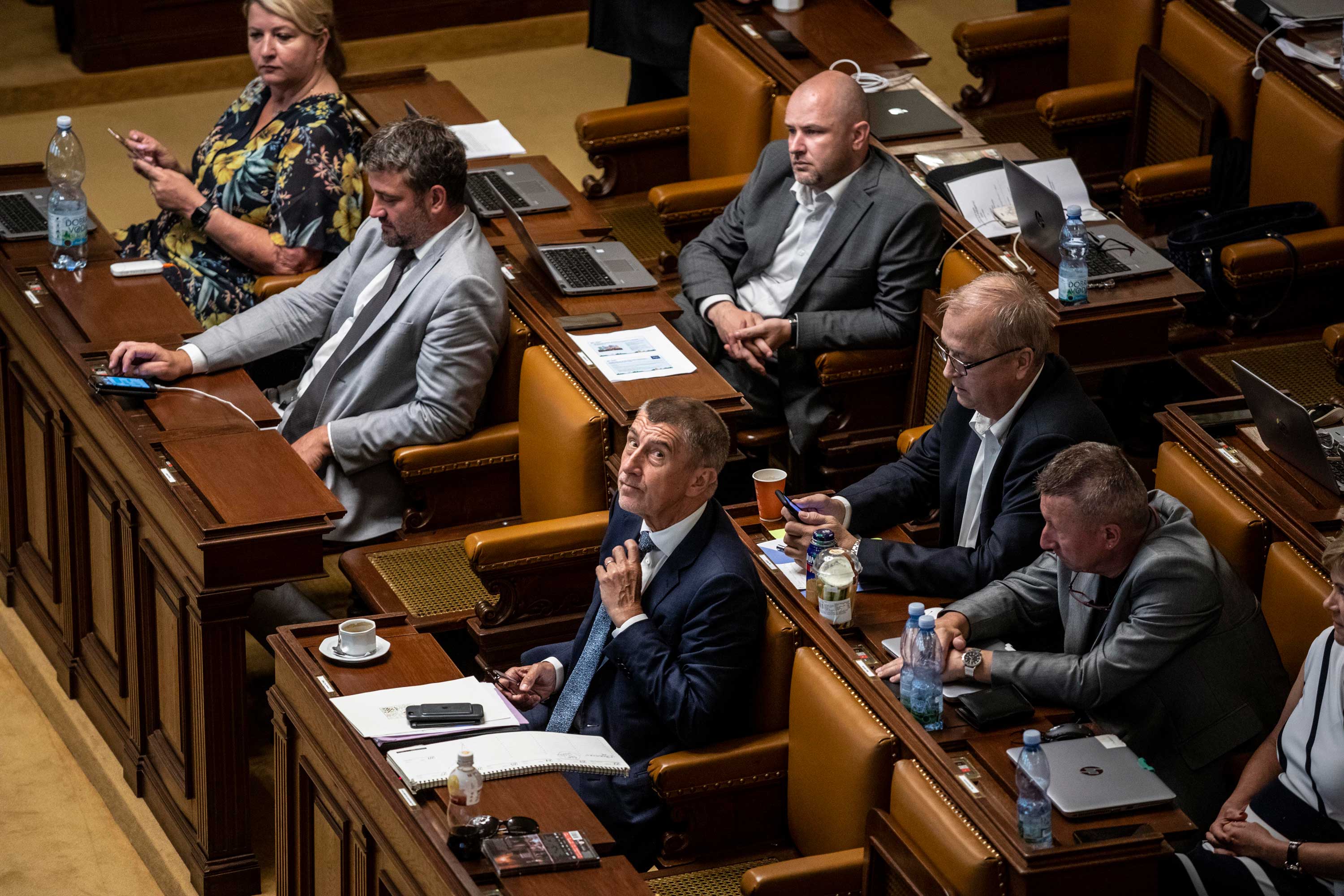 Andrej Babiš ve Sněmovně, červen 2019; ilustrační foto