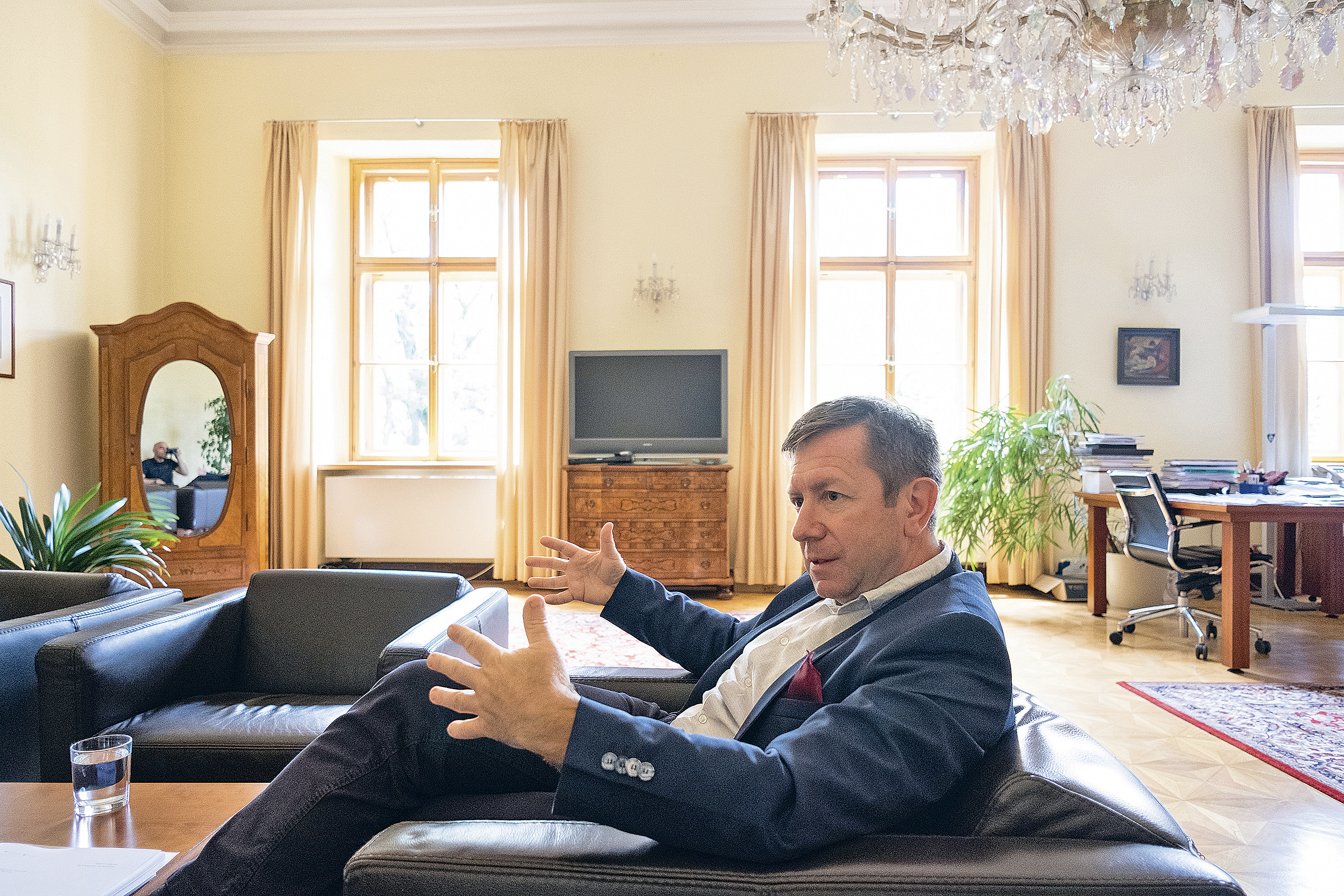 „Žiju neustále na hraně odvolání.“ (Rektor Univerzity Palackého Jaroslav Miller)