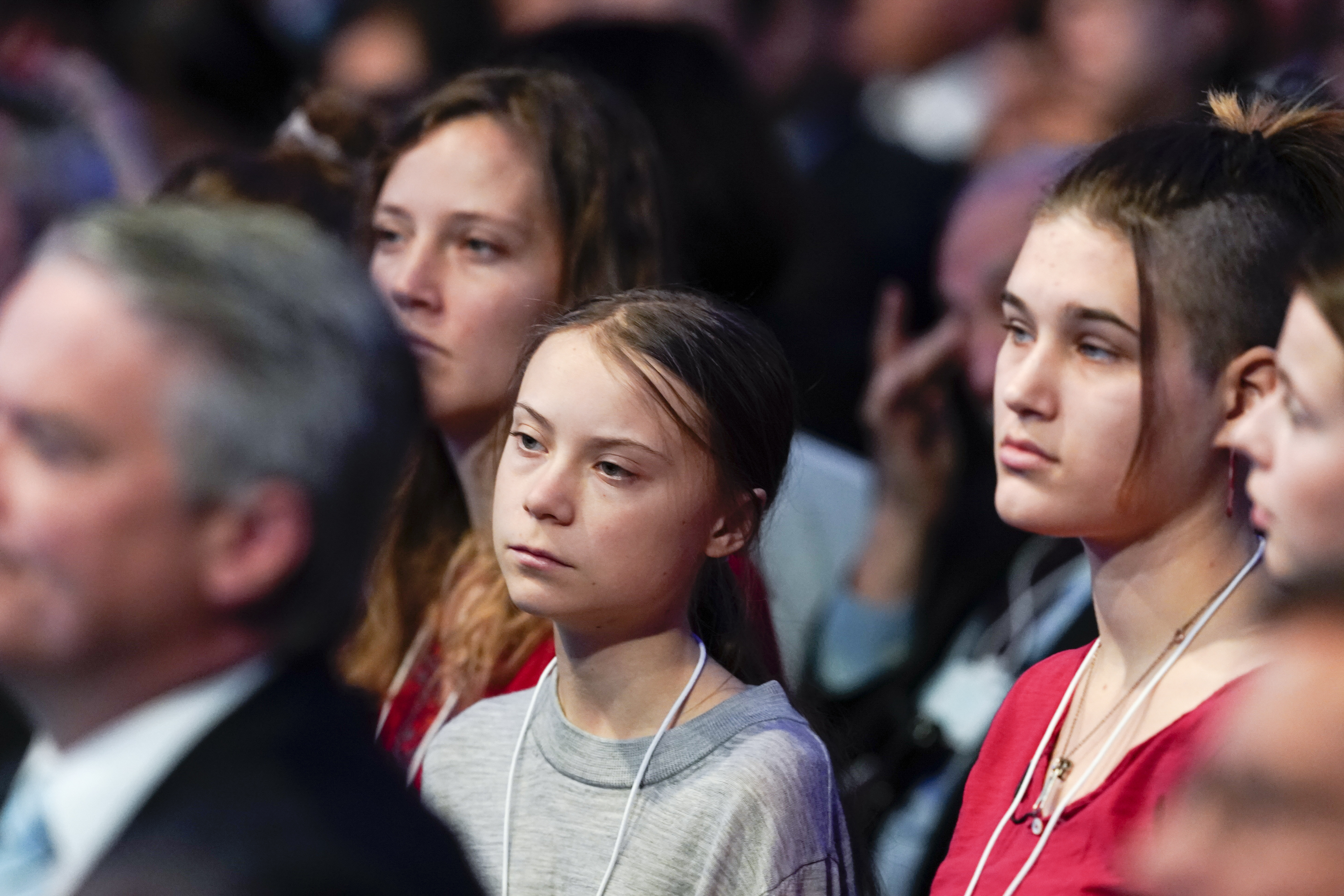 Greta Thunberg v Davosu