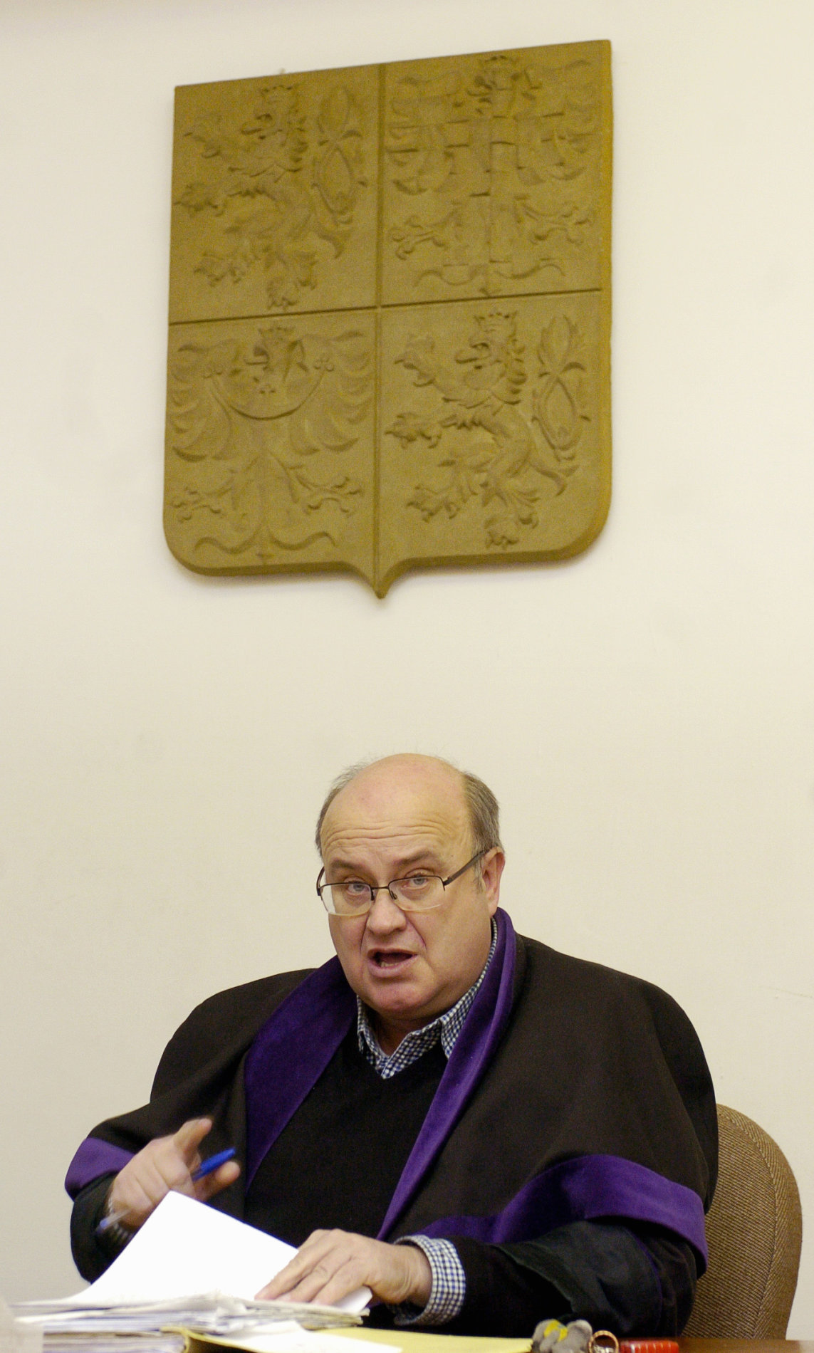 Soudce Ondřej Havlín na snímku z ledna 2006