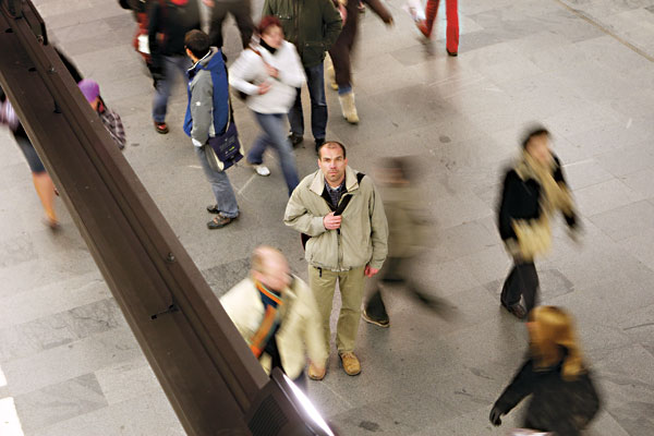 Letos na jaře došlo v pražském metru ke konfliktu mezi policejní hlídkou a architektem Tomášem Butkaiem (na snímku).