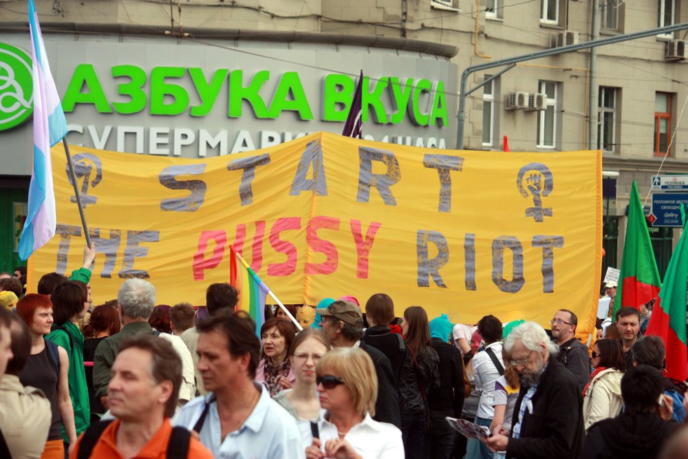 Kauza Pussy Riot rezonovala i na masových protestech proti vládě Vladimira Putina.