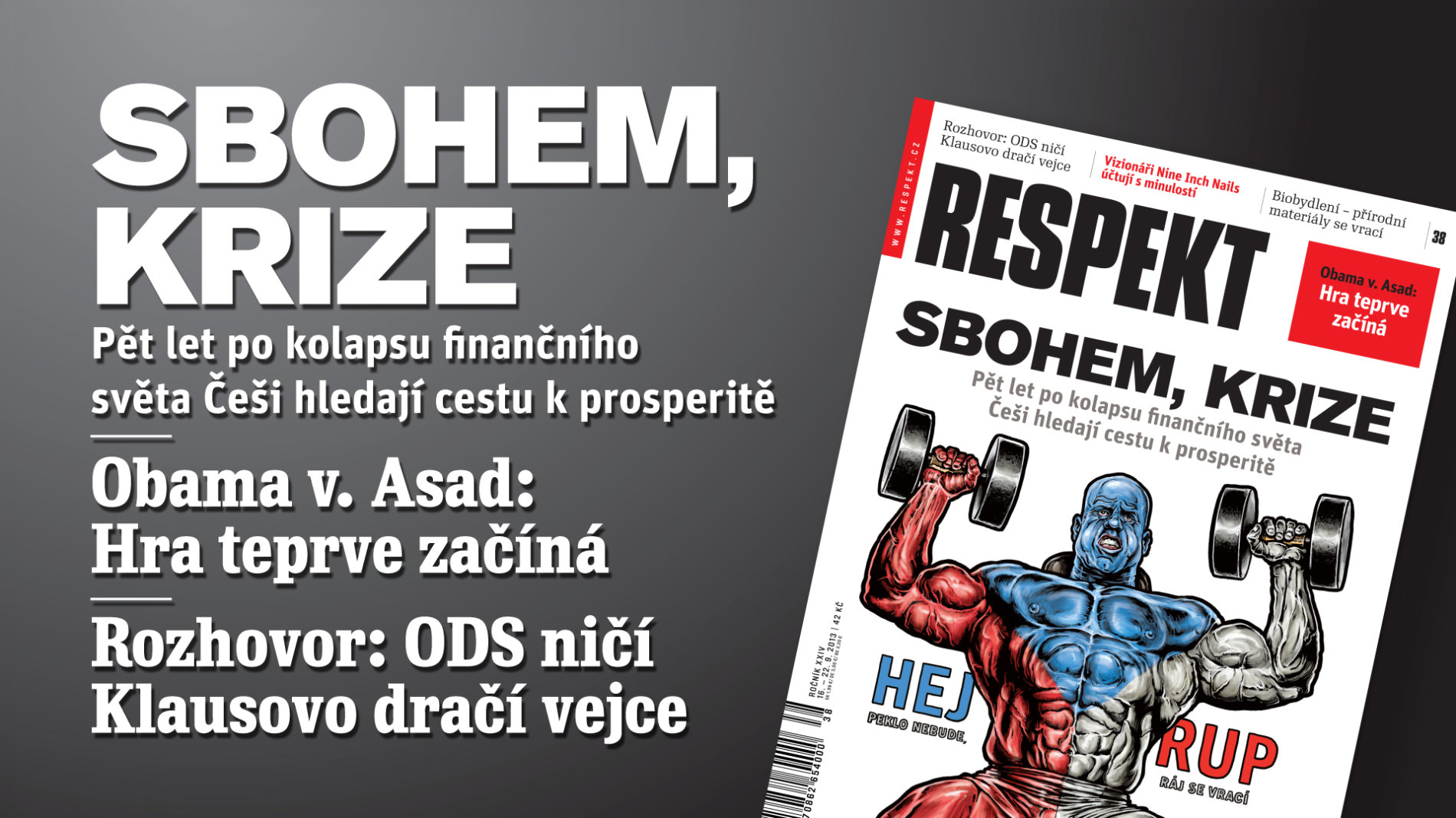 Erik Tabery představuje Respekt 38/2013