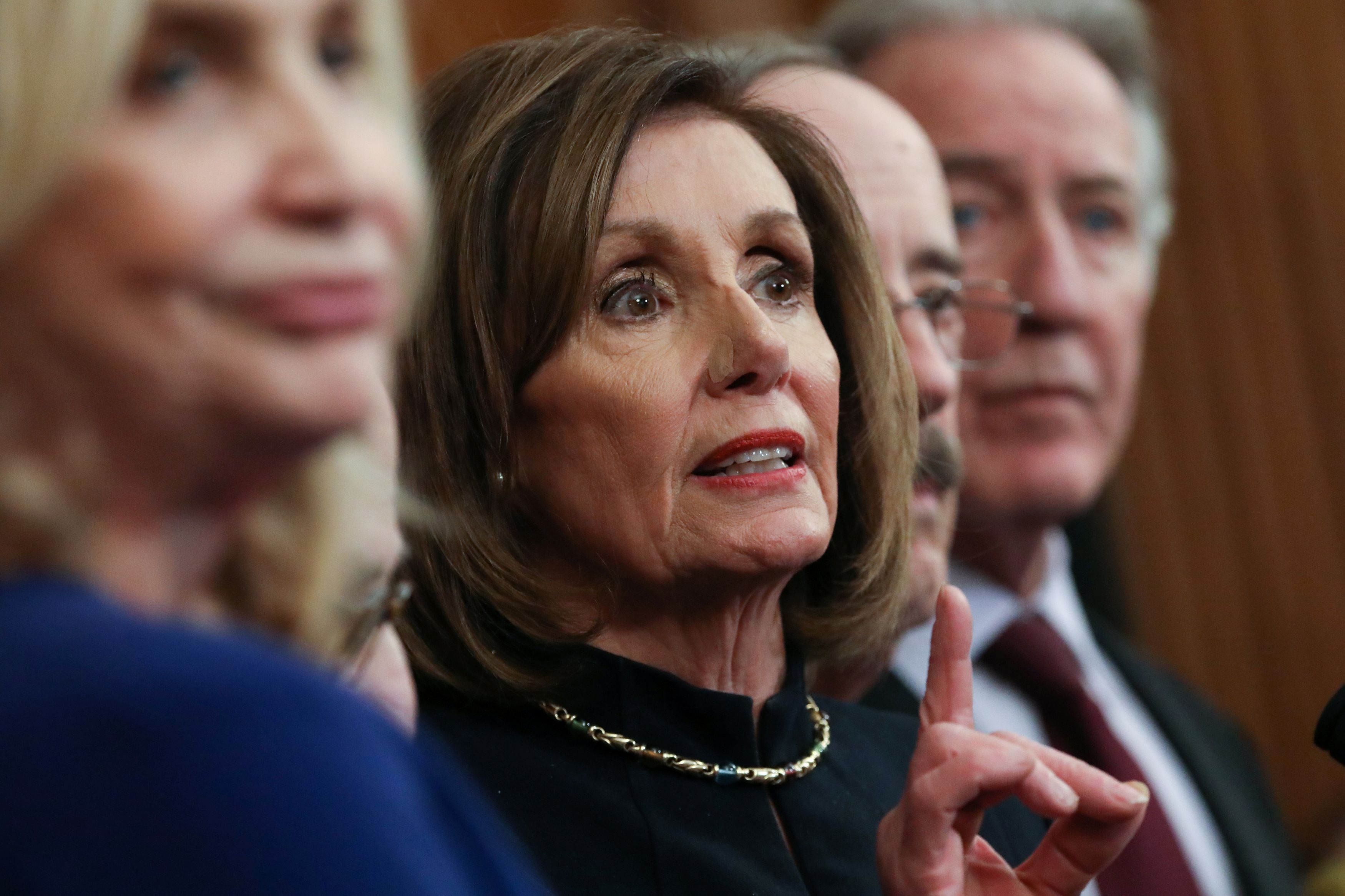 Předsedkyně Sněmovny reprezentantů Nancy Pelosi 