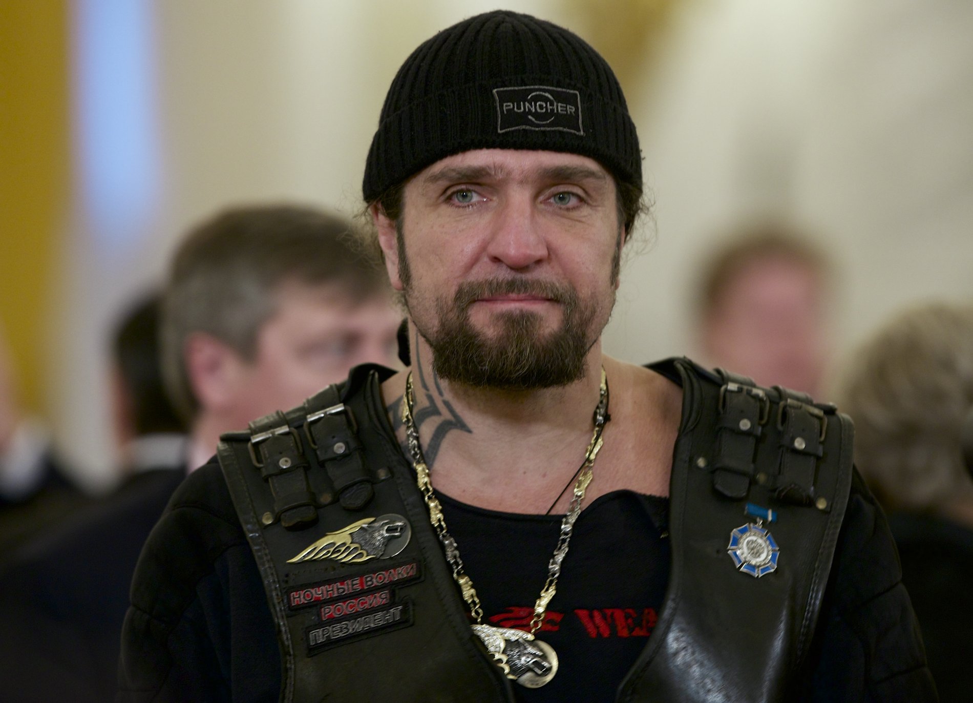 Lídr Nočních vlků Alexandr Zaldostanov.