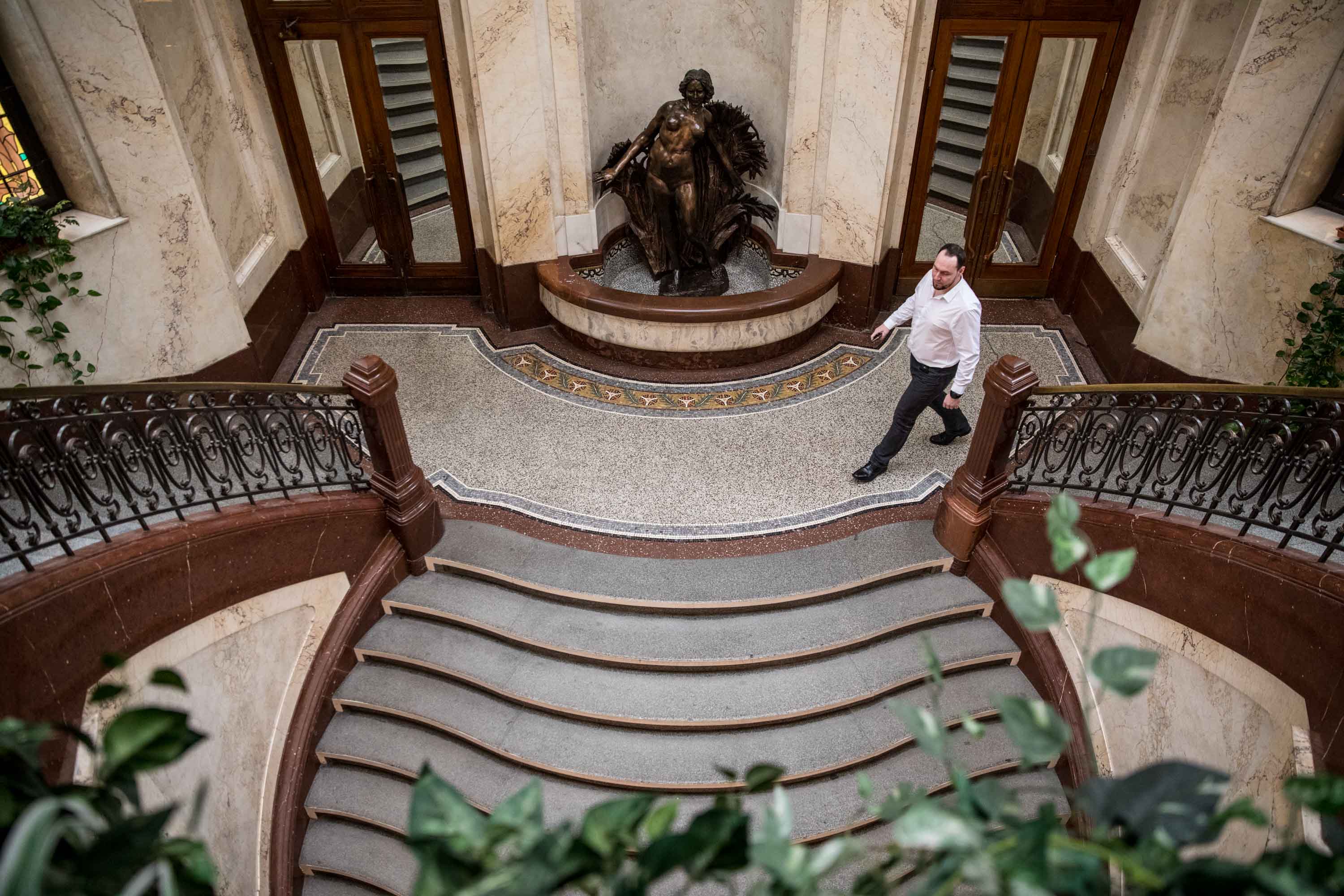 Ministerstvo pro místní rozvoj na Staroměstském náměstí sídlí v paláci bývalé Městské pojišťovny postaveném mezi lety 1899-1901.