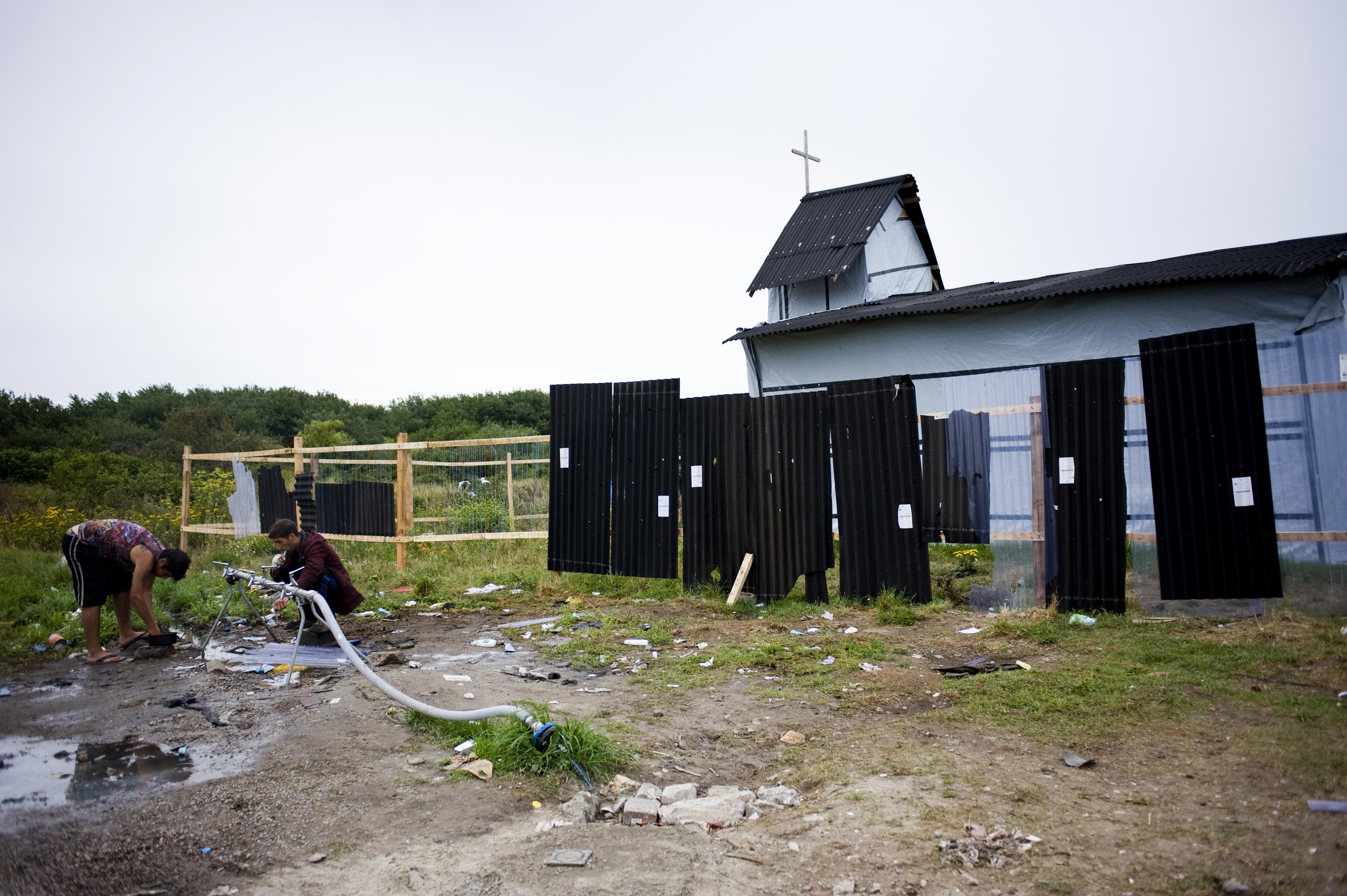 Calais, srpen 2015