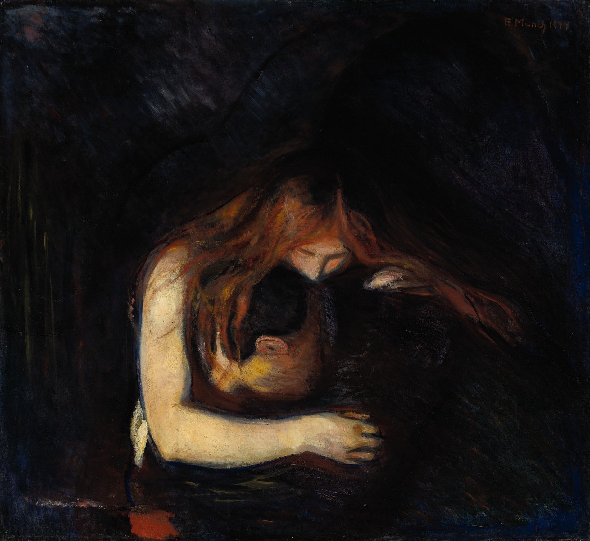 Edvard Munch: Upír - láska a bolest