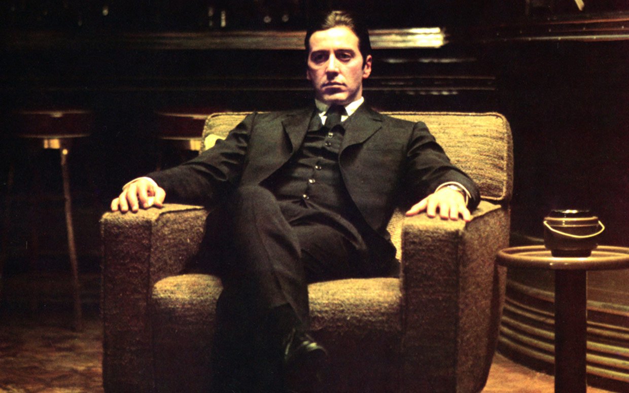 Al Pacino ve snímku Kmotr