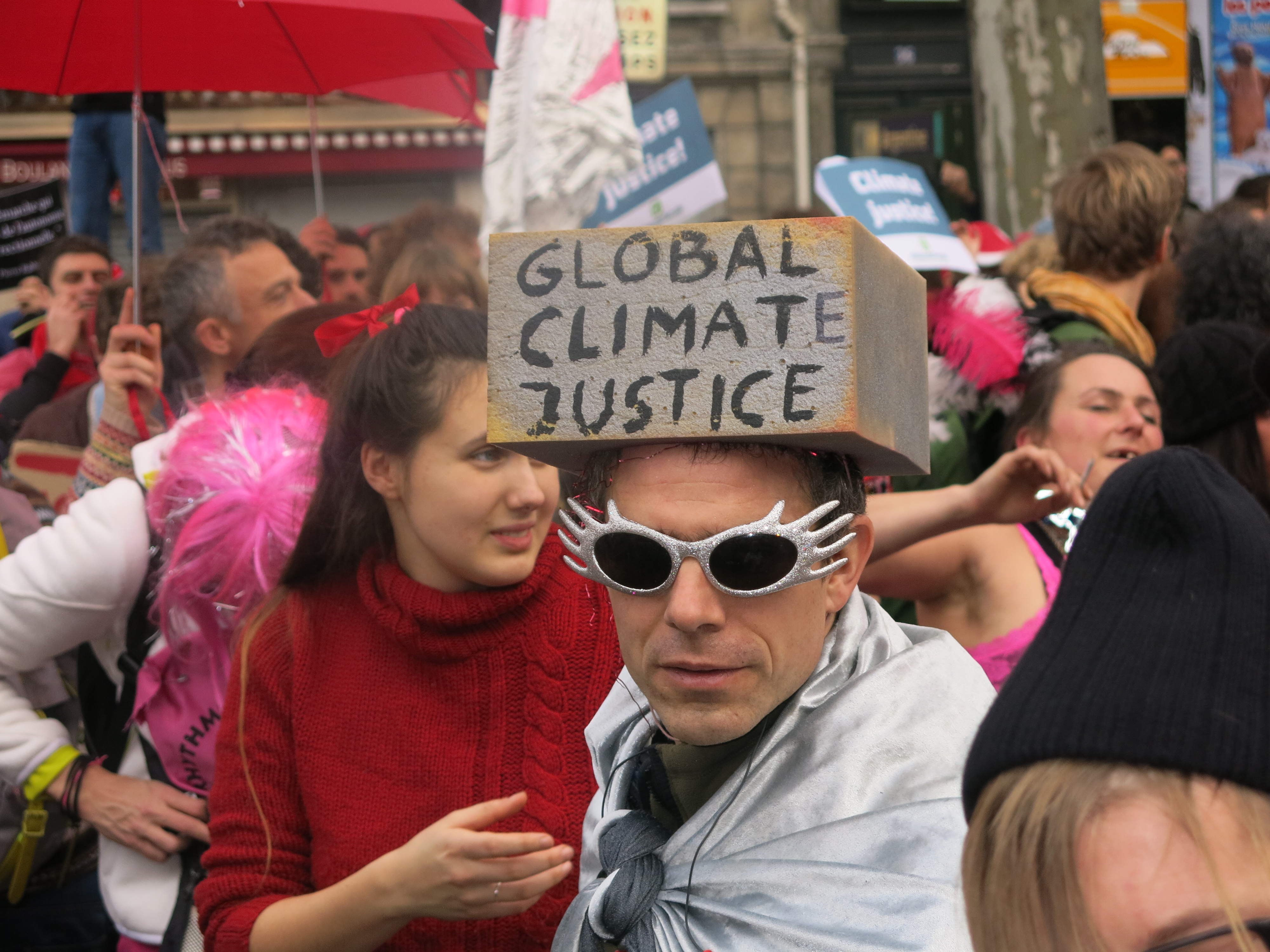 Pařížské protesty proti změně klimatu
