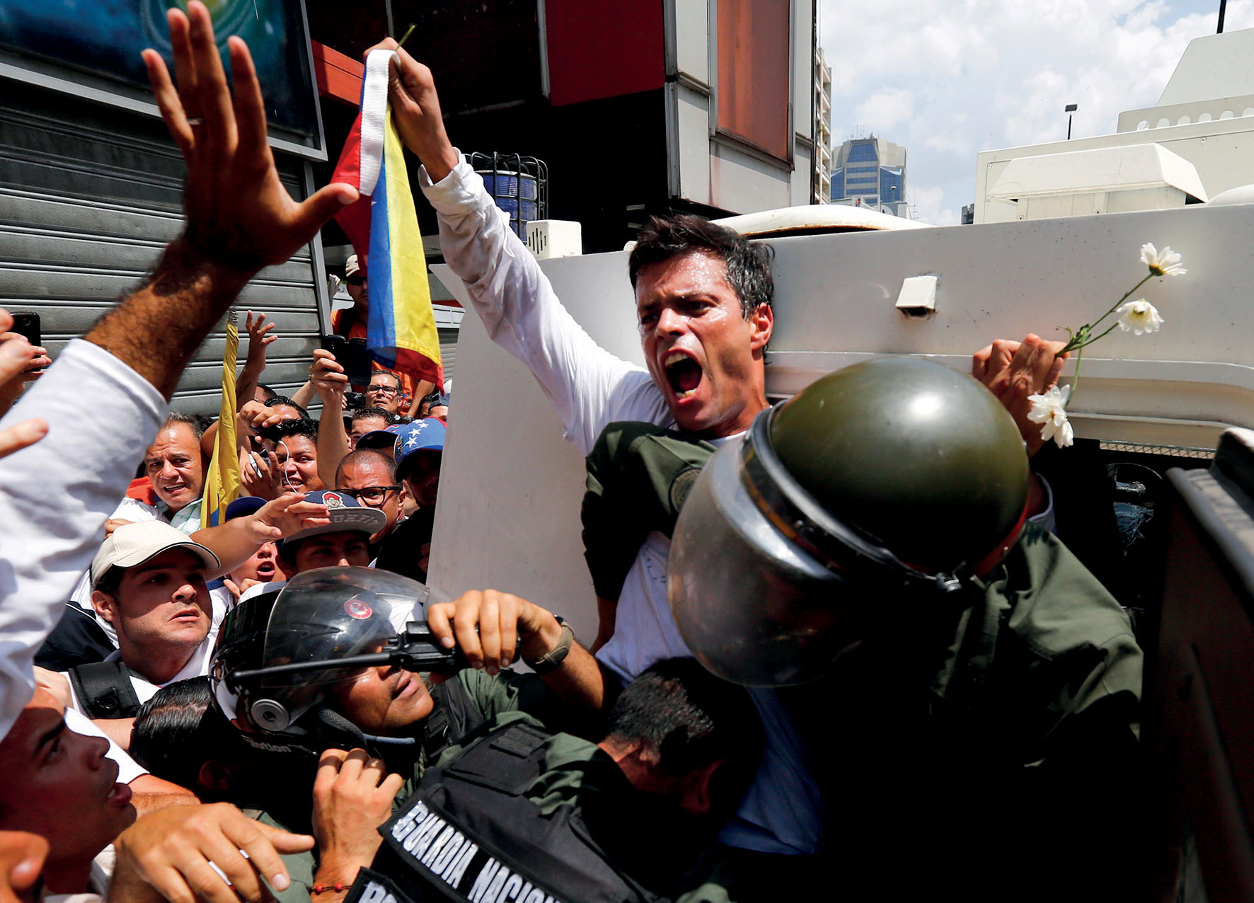 Přední představitel venezuelské opozice Leopoldo López