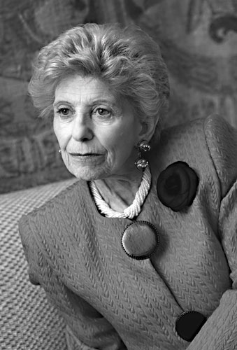 Fotografie: Hél&#232;ne Carr&#232;re d´Encausse - Autor: Matěj Stránský