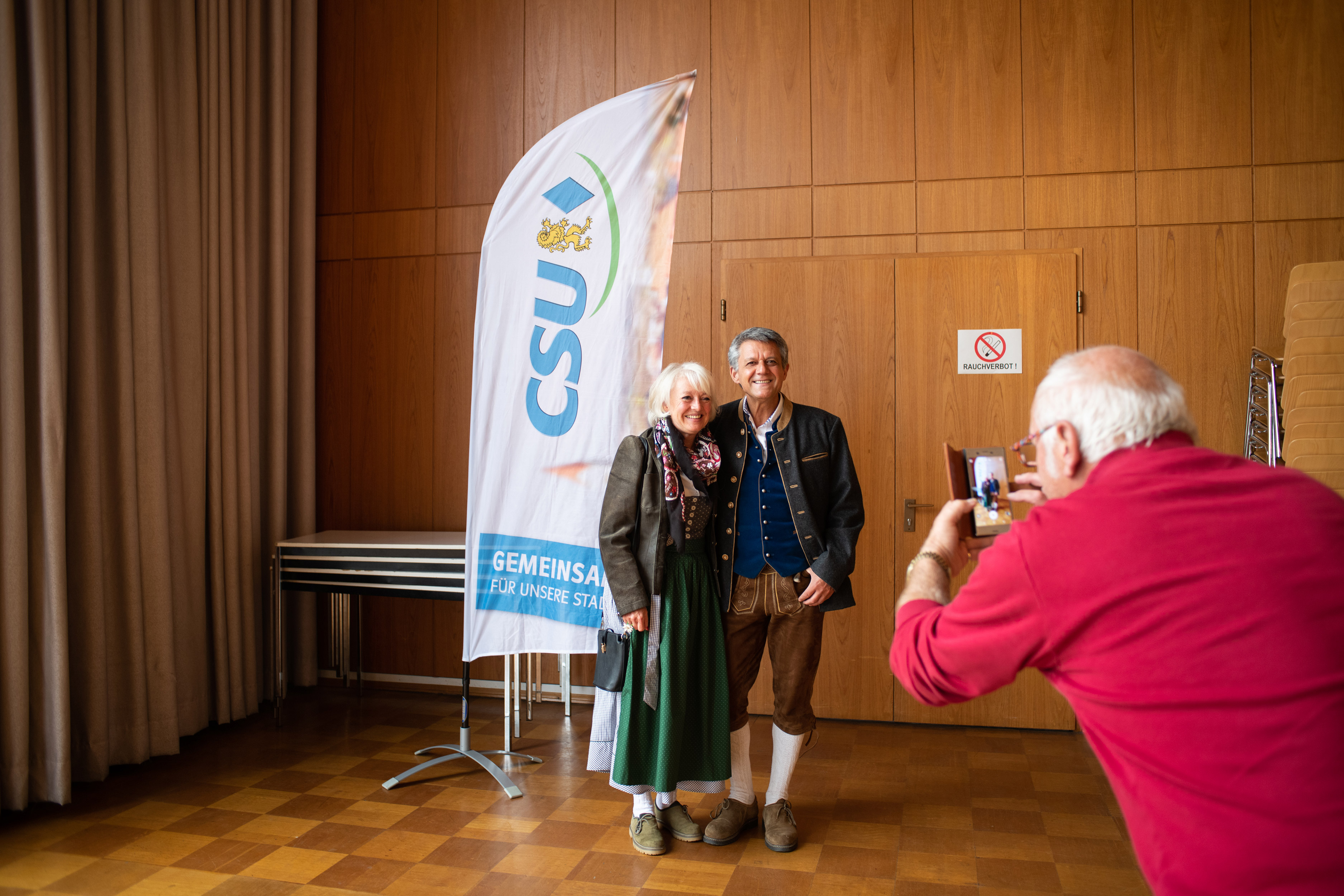 Předvolební snídaně s CSU, Neugablonz