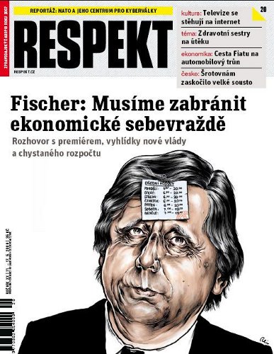 Obálka Respektu 20/09